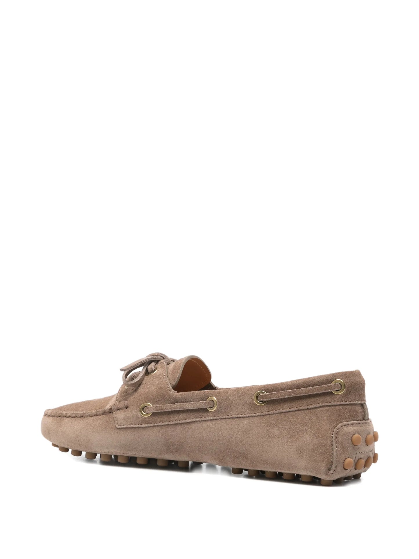 Gommino eyelet-detail loafers