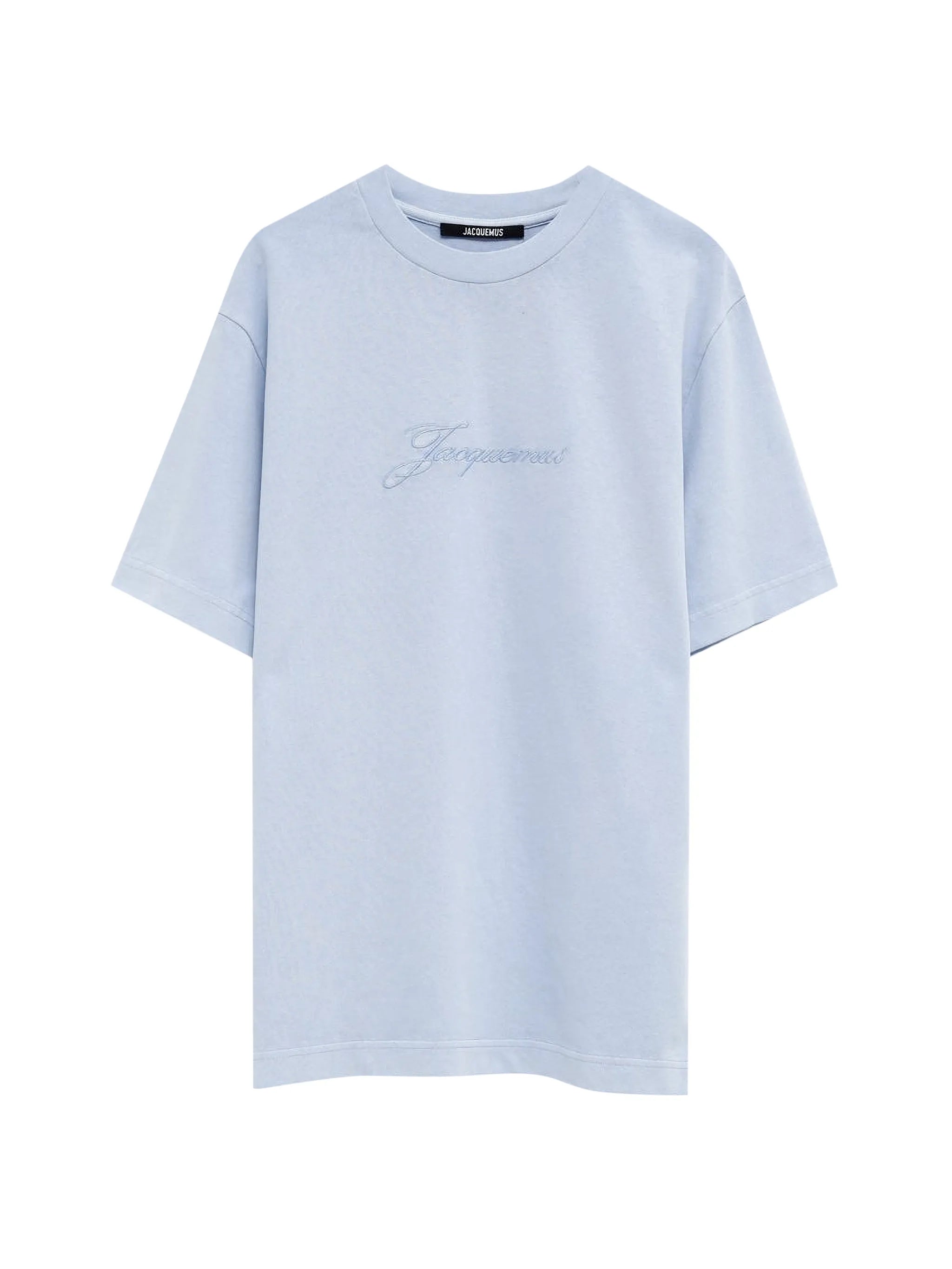 logo-embroidered T-shirt