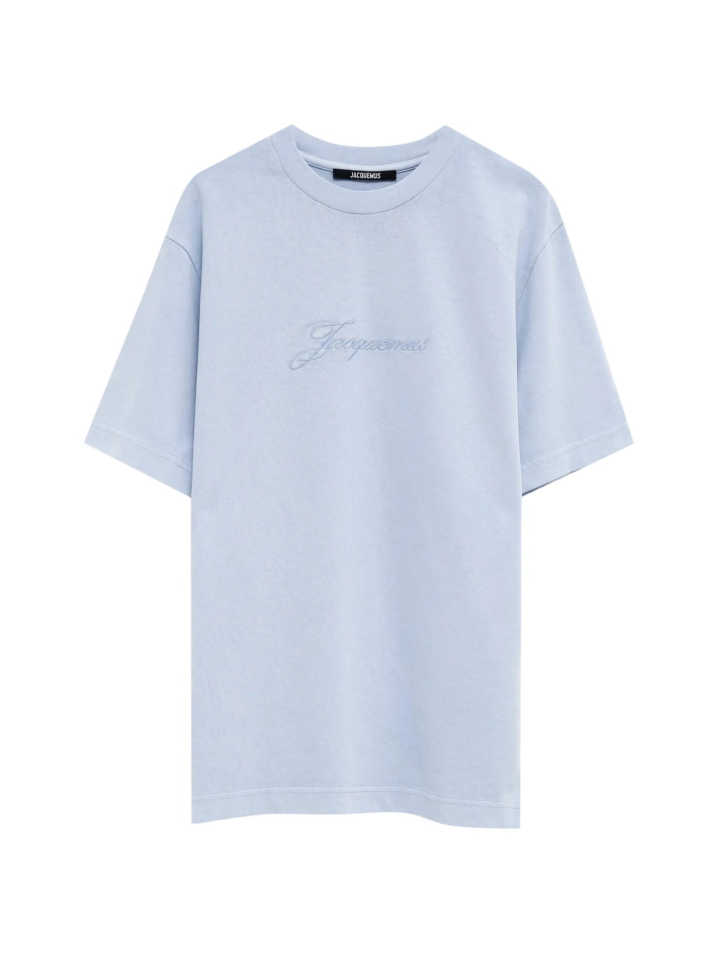 logo-embroidered T-shirt