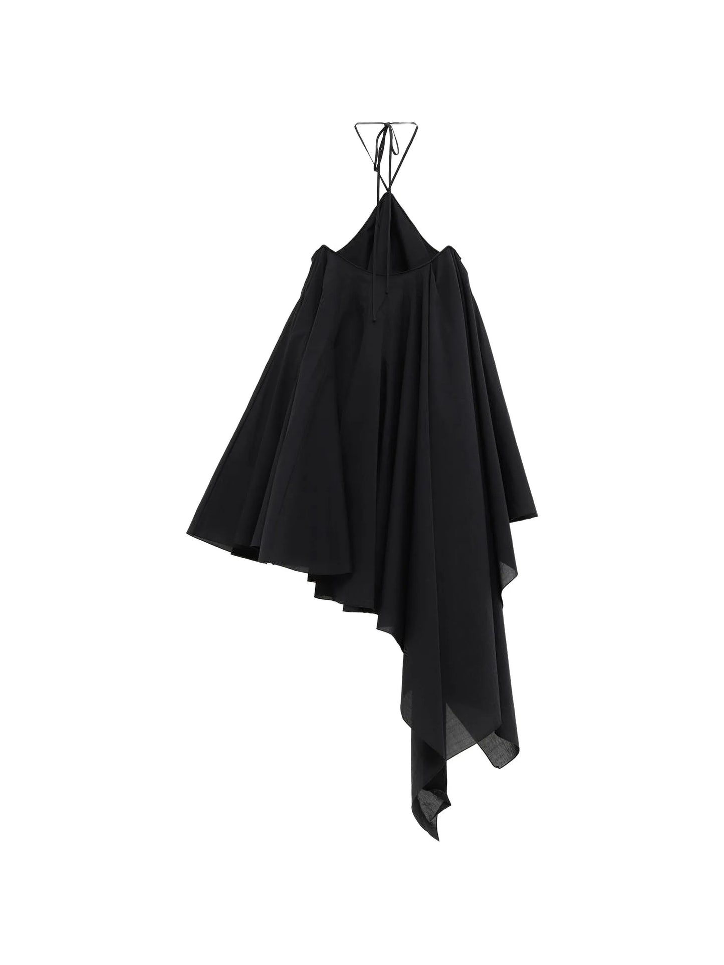 Triangle asymmetrical mini dress