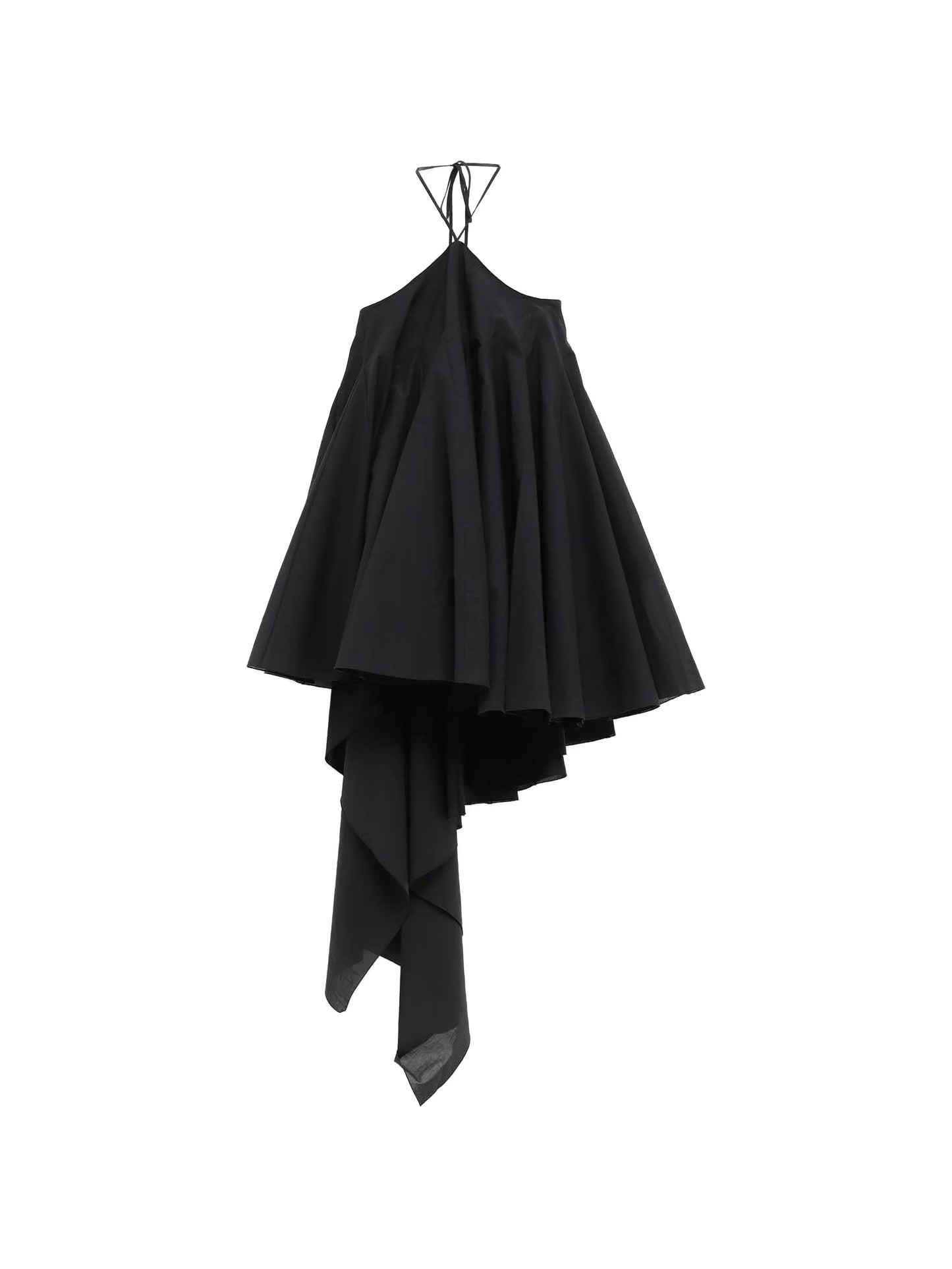 Triangle asymmetrical mini dress