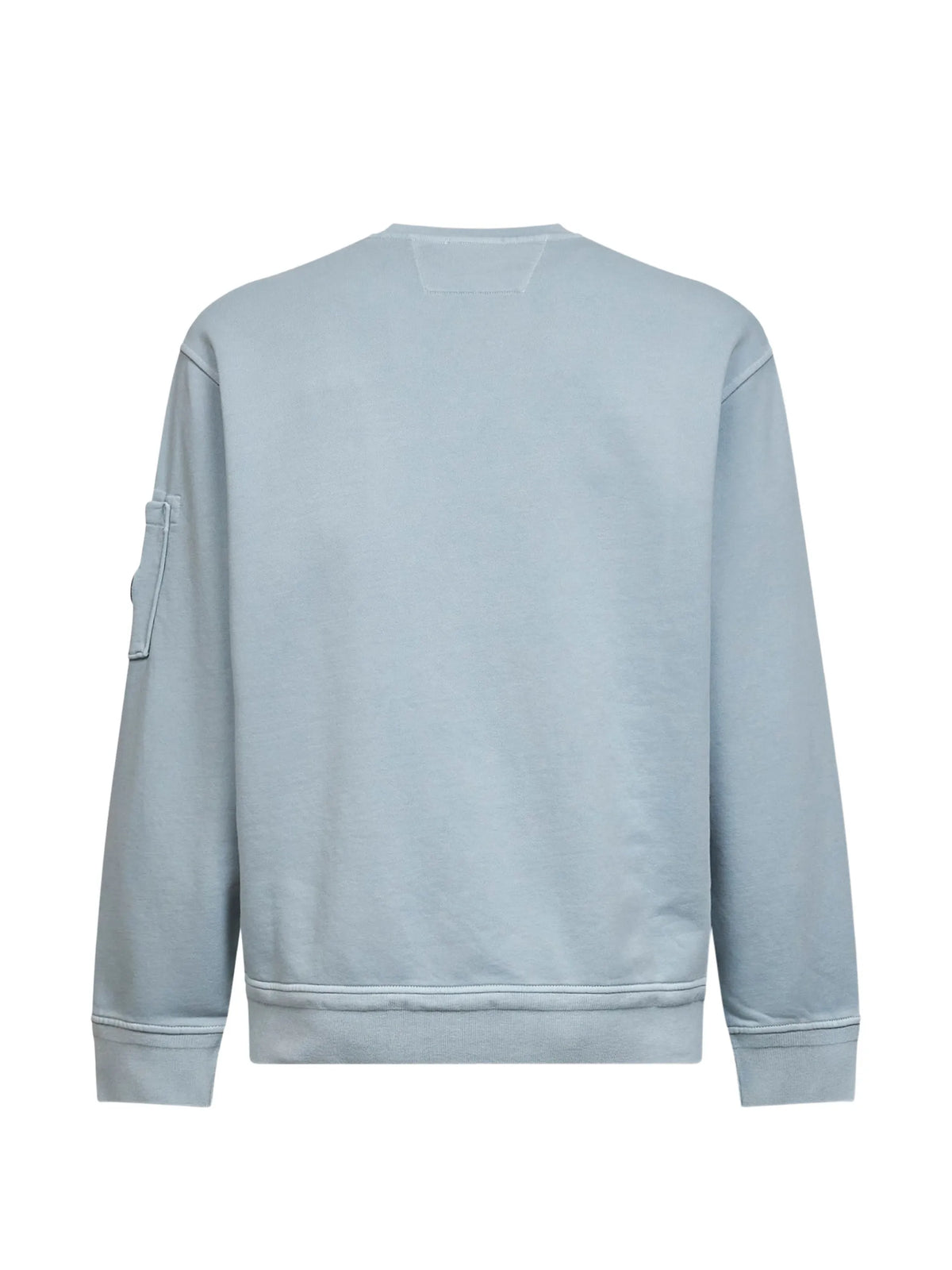 cotton diagonal fleece resist dyed crewneck Lens sweatshirt