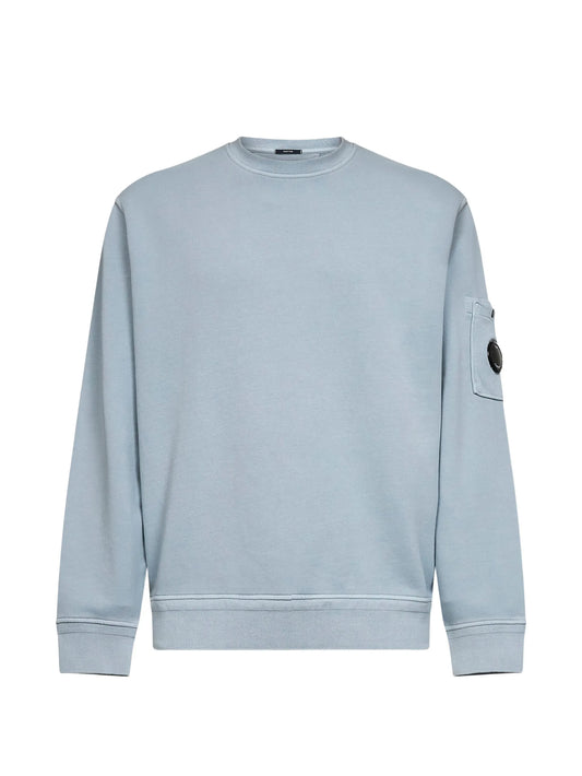 patch-pocket cotton sweatshirt