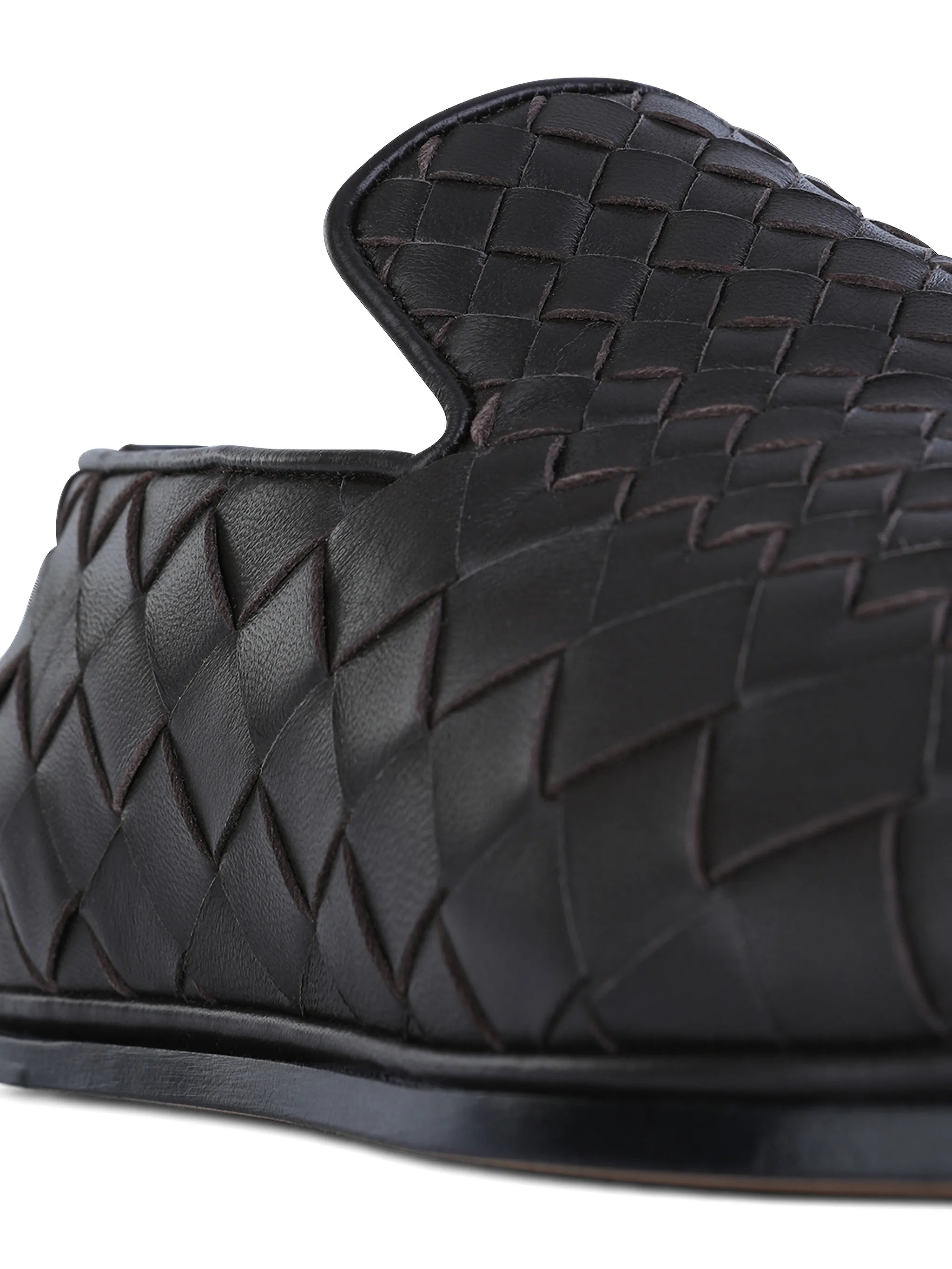 Sunday woven flat loafers