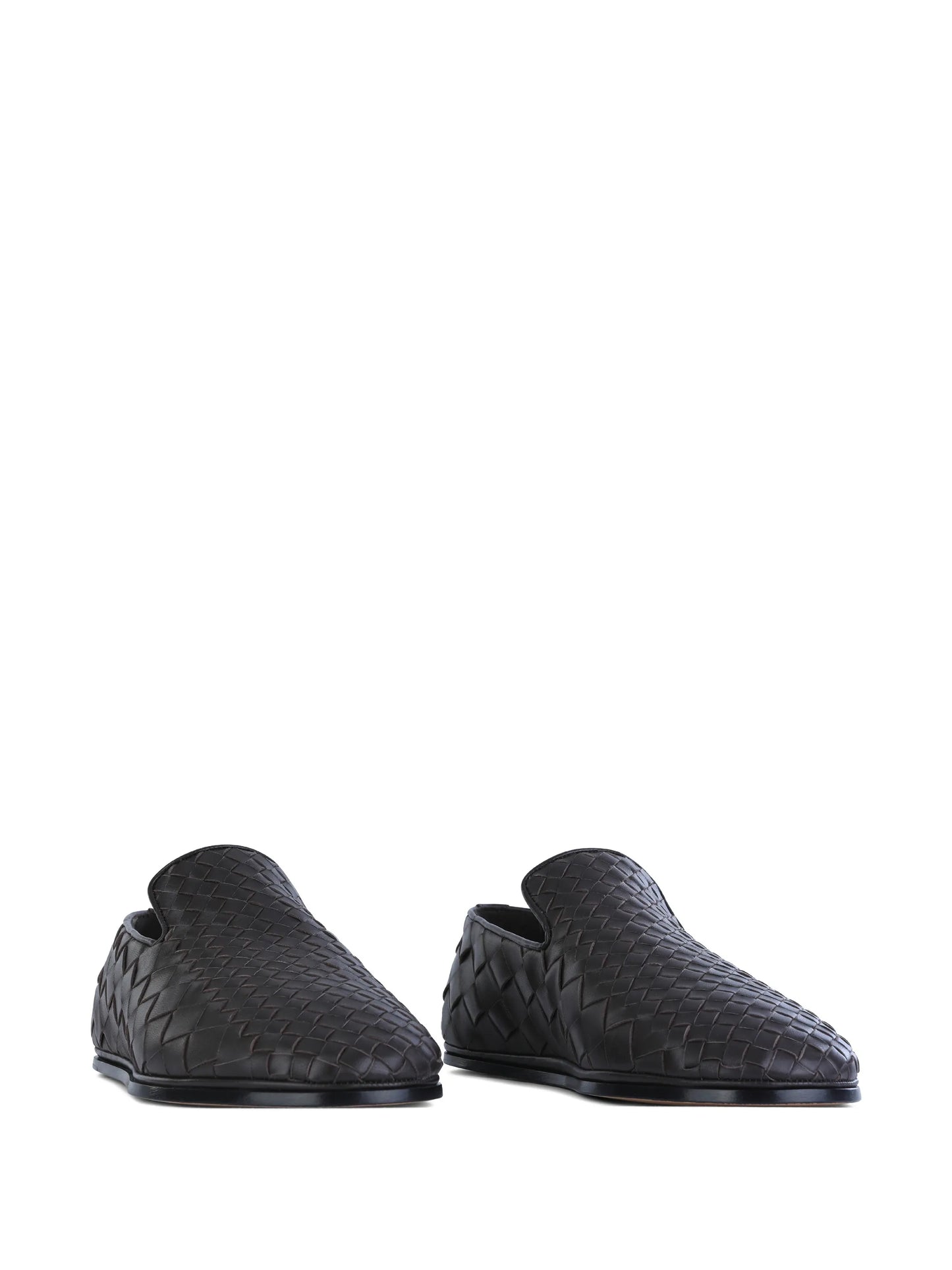 Sunday woven flat loafers