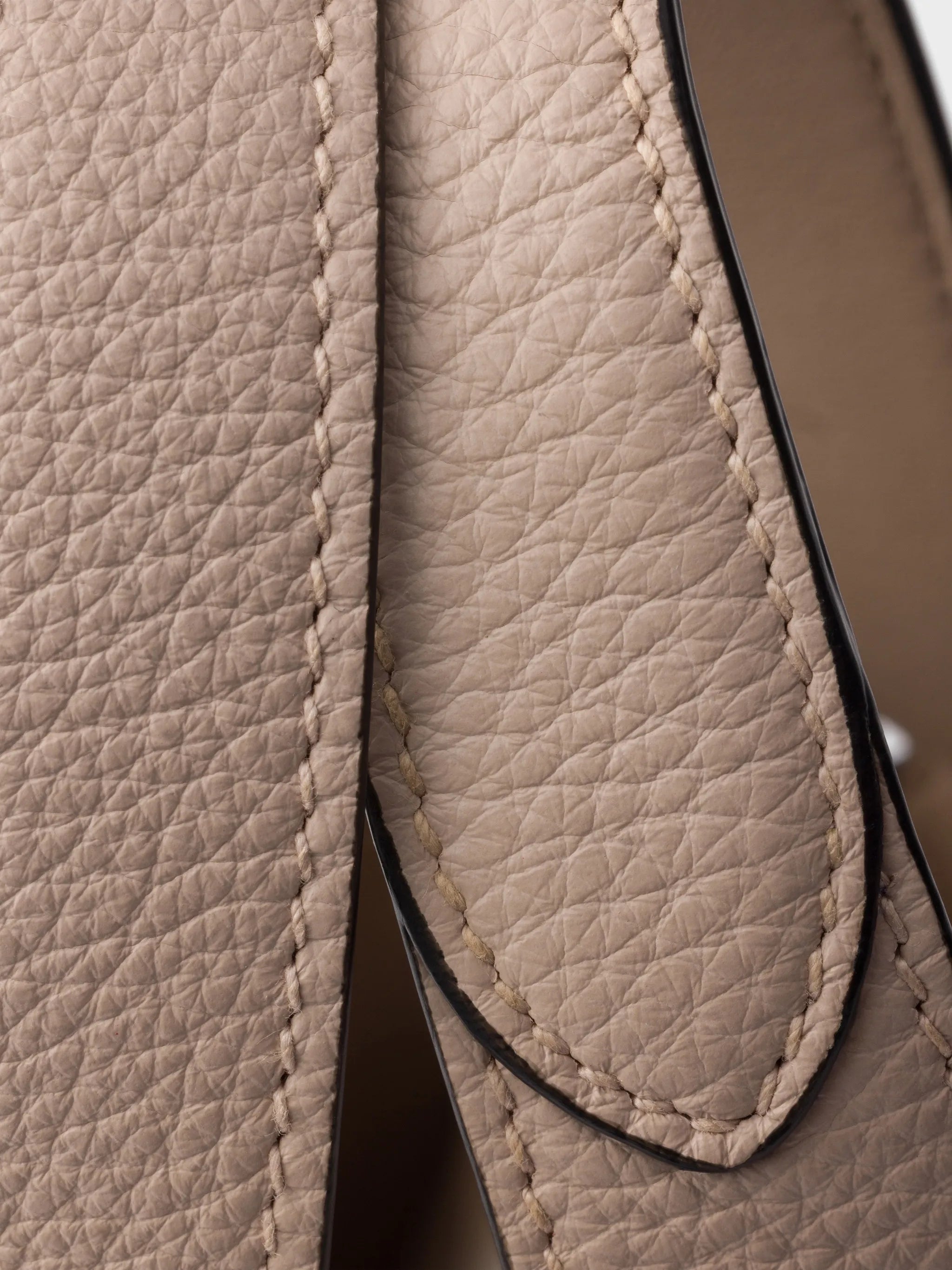 mini leather tote bag