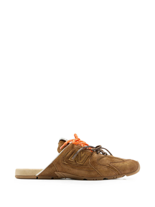 X New Balance 530 SL faded suede mules