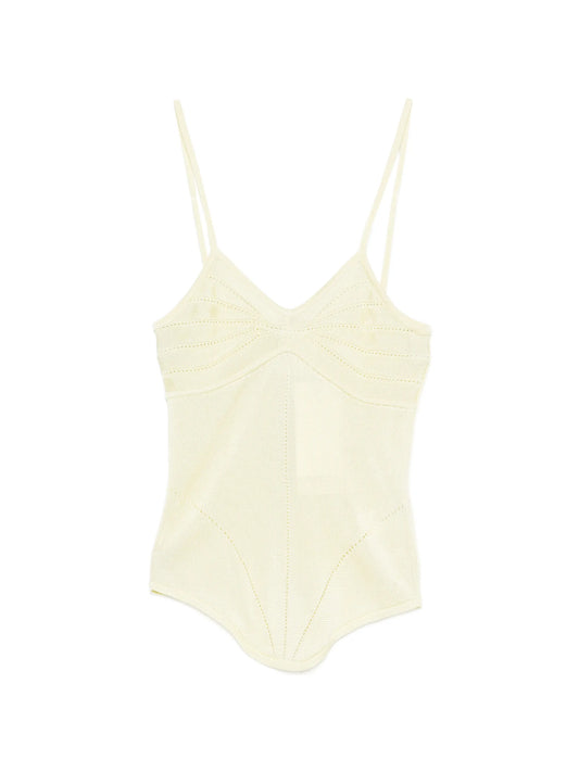 Amelia stitched tank top