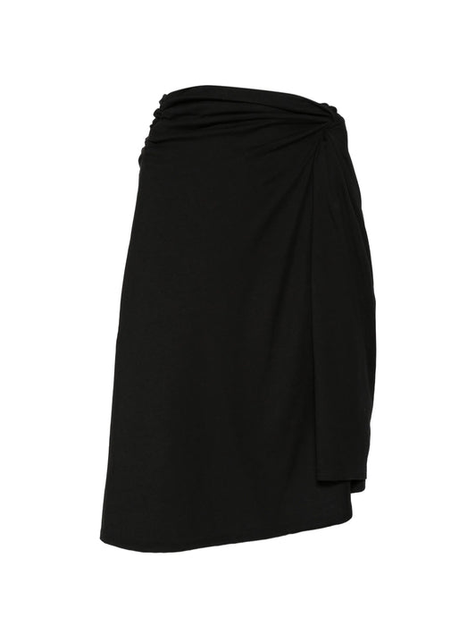 Ida knotted midi skirt