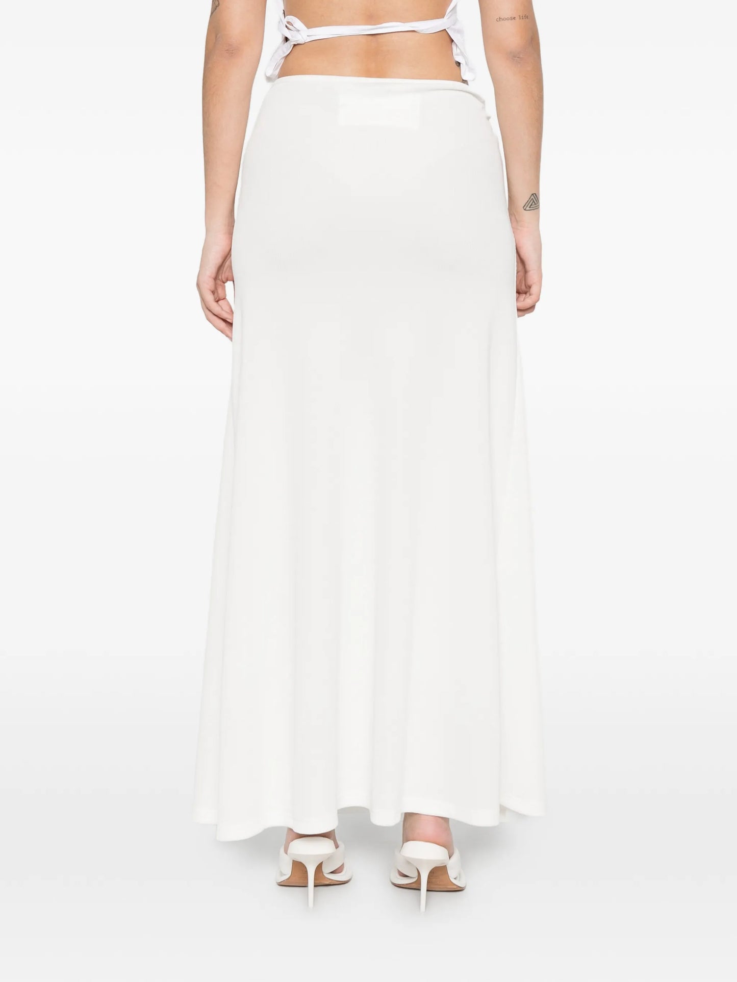 Occhio crystal-embellished skirt