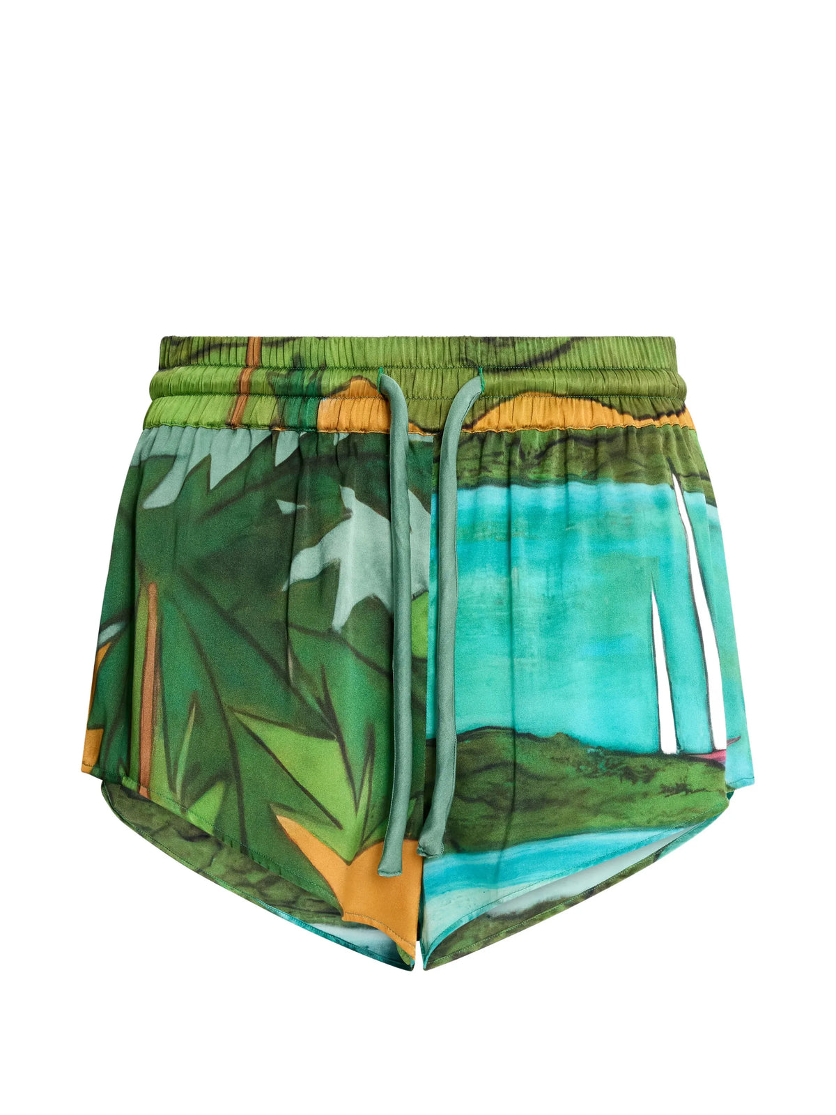 Magdalena silk shorts