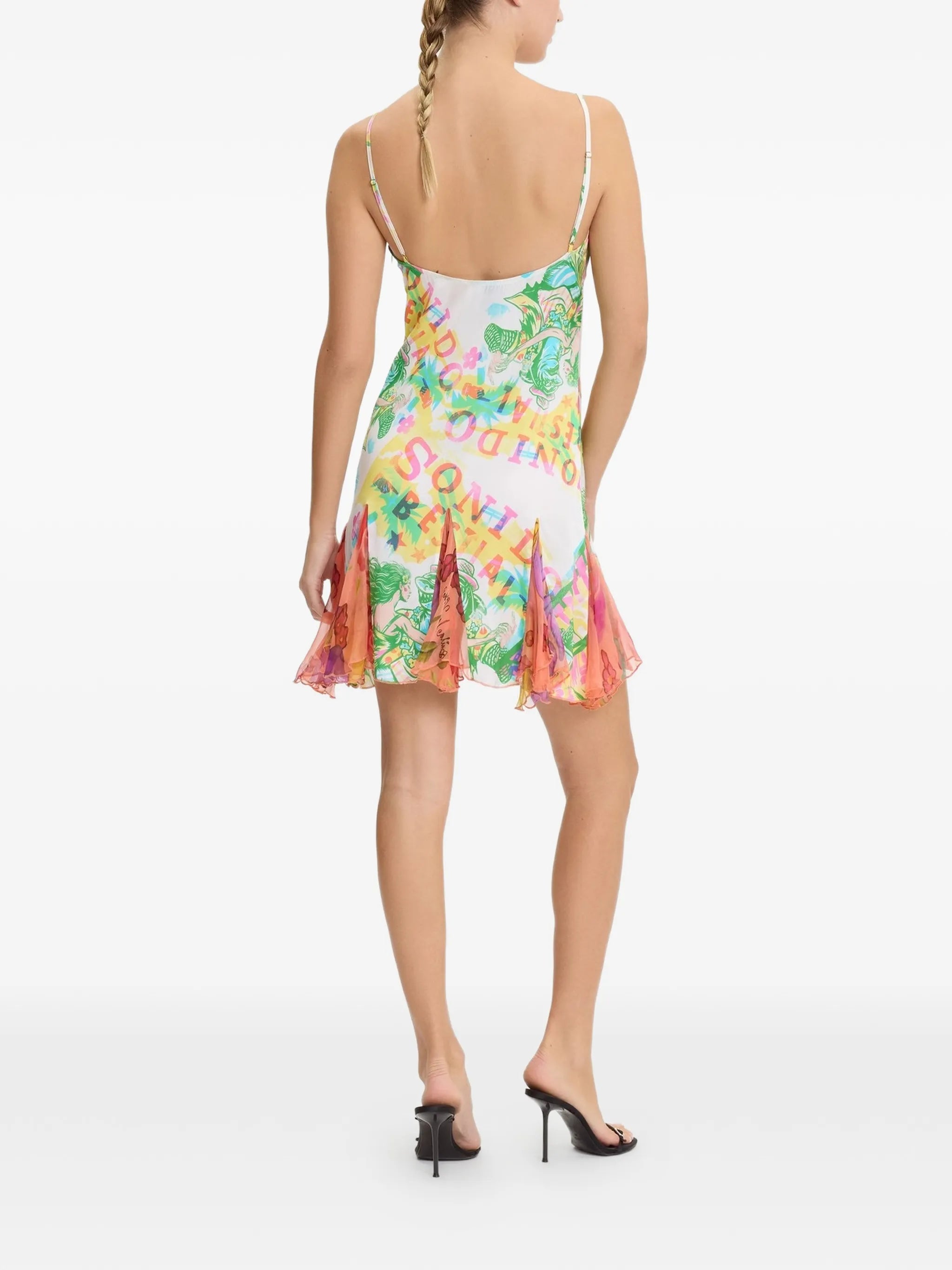 x La Linterna Sonido Bestial mini dress