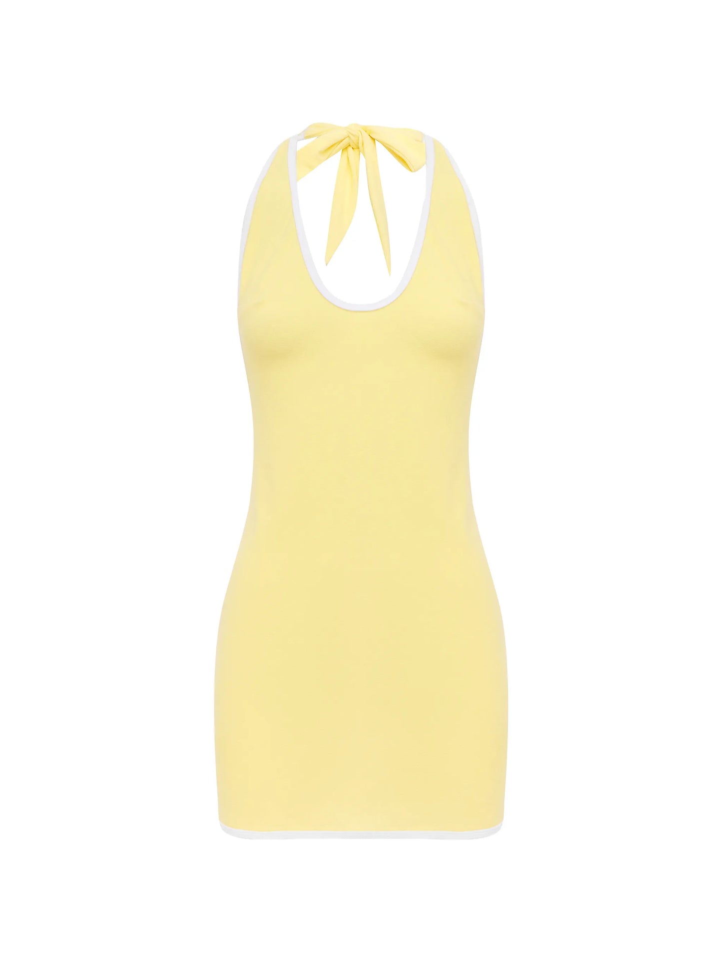 Ava halterneck mini dress