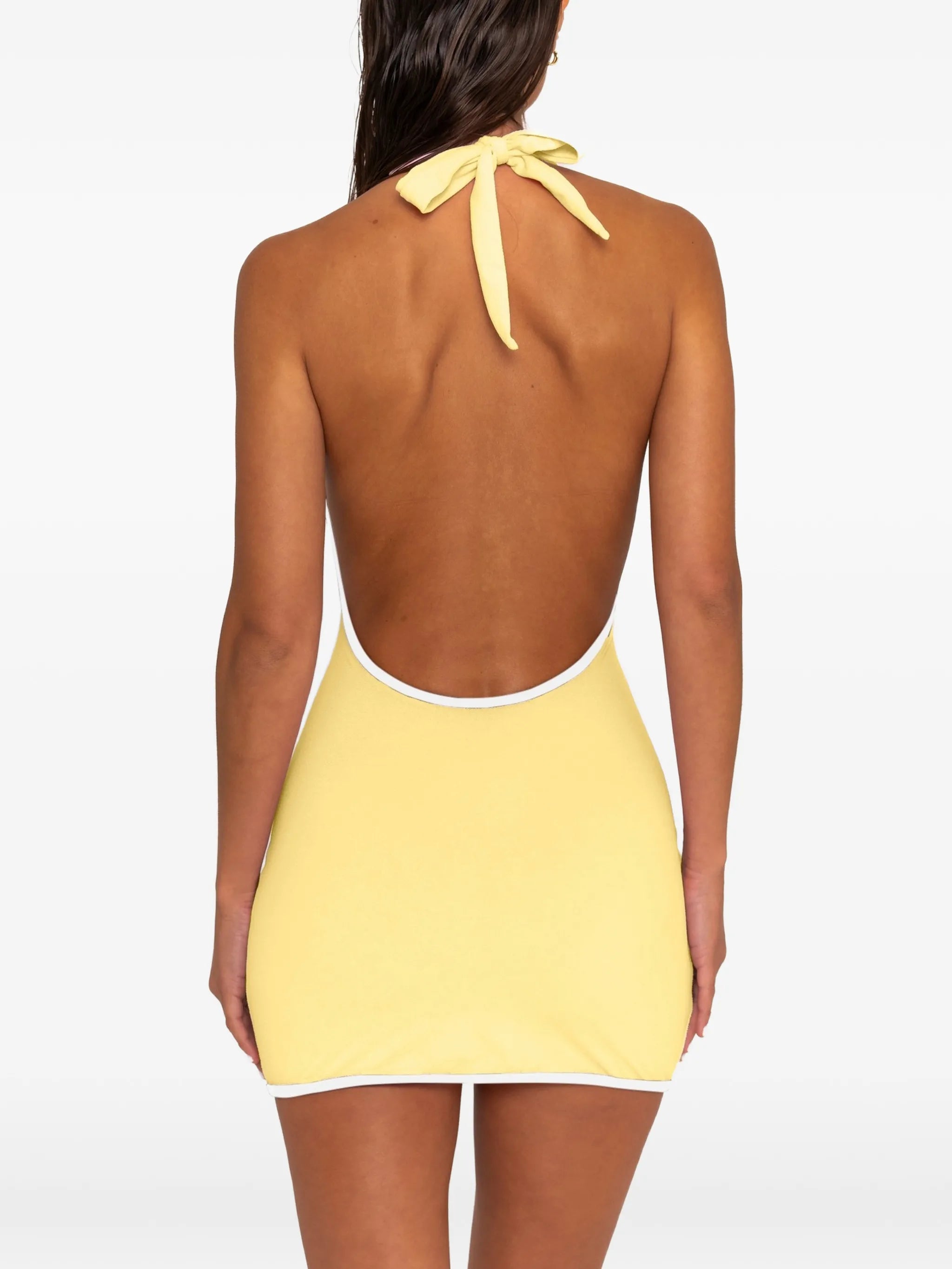 Ava halterneck mini dress