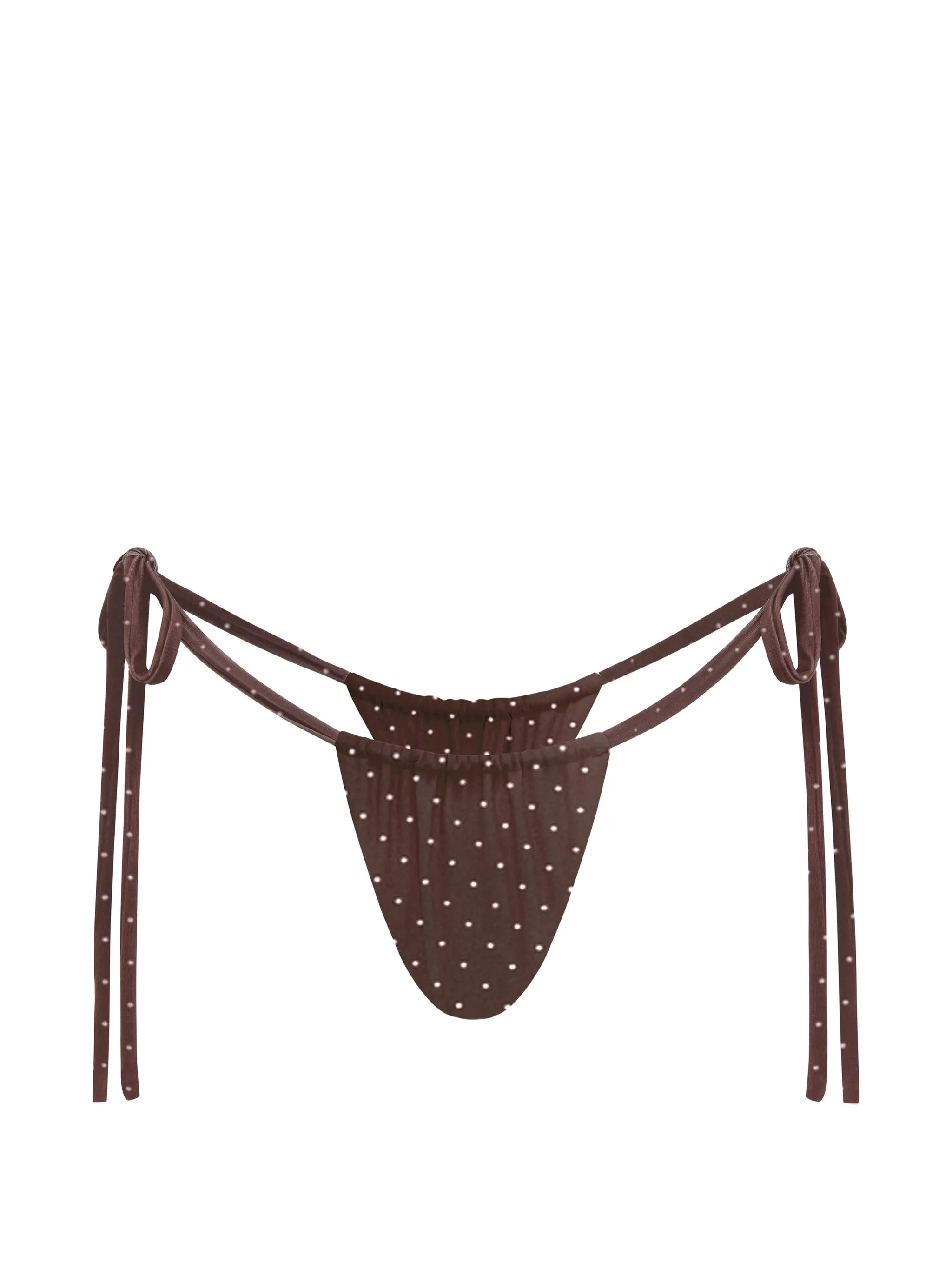 Birdie reversible floral bikini bottoms