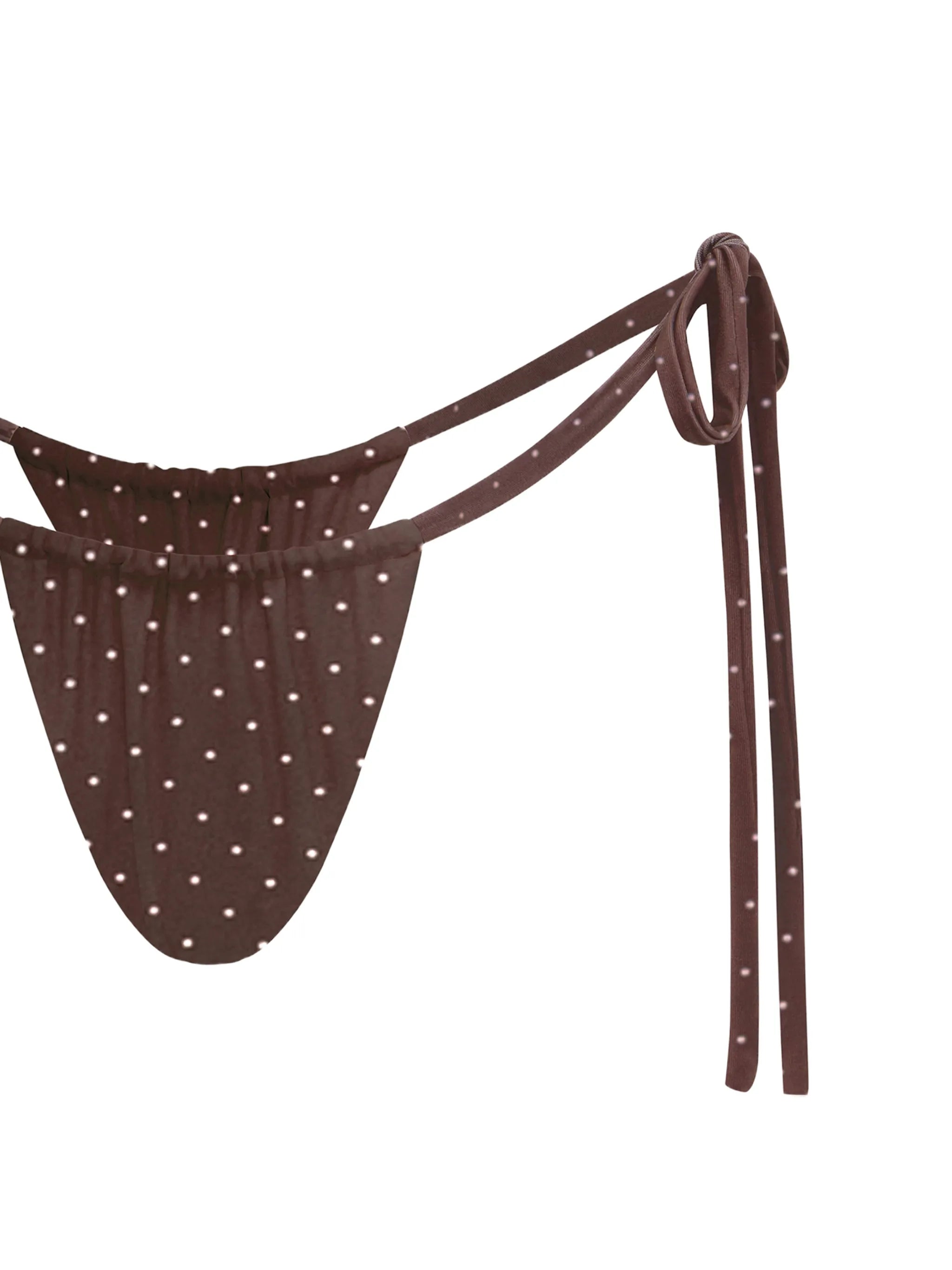 Birdie reversible floral bikini bottoms