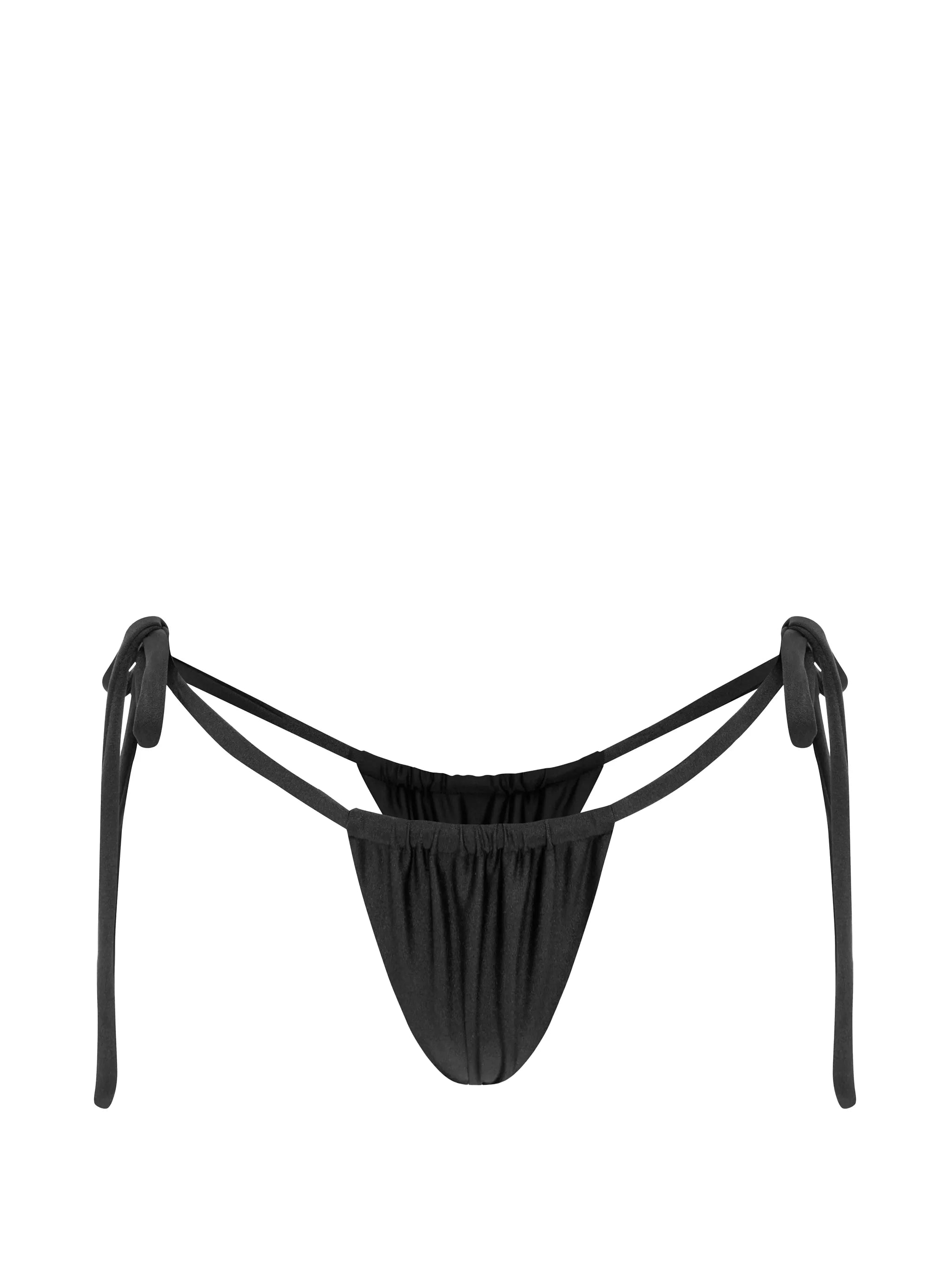 Birdie tie-detail bikini bottoms