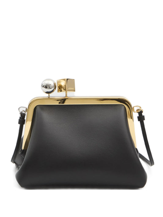 small  Le Berlingot leather clutch bag