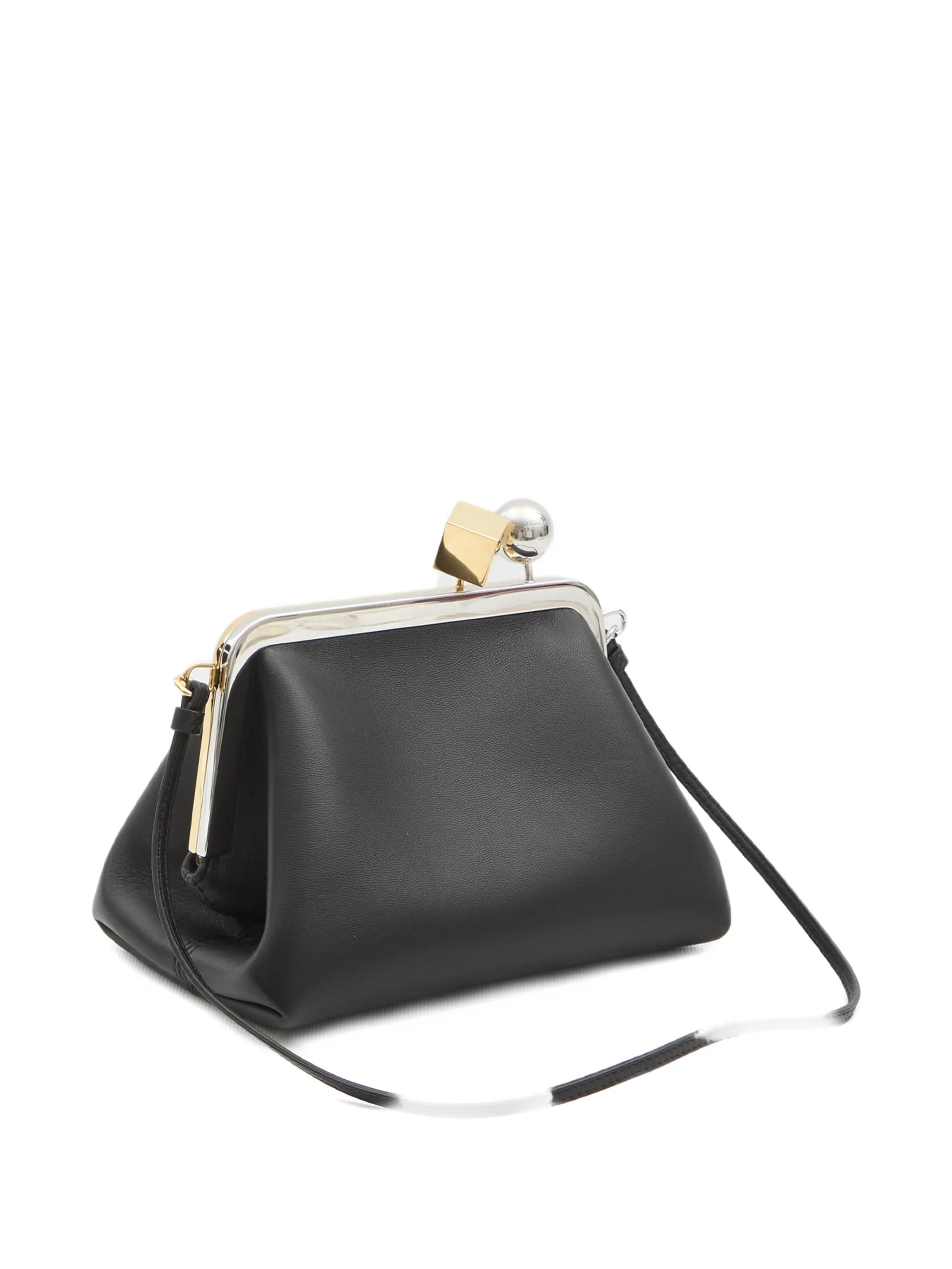 small  Le Berlingot leather clutch bag
