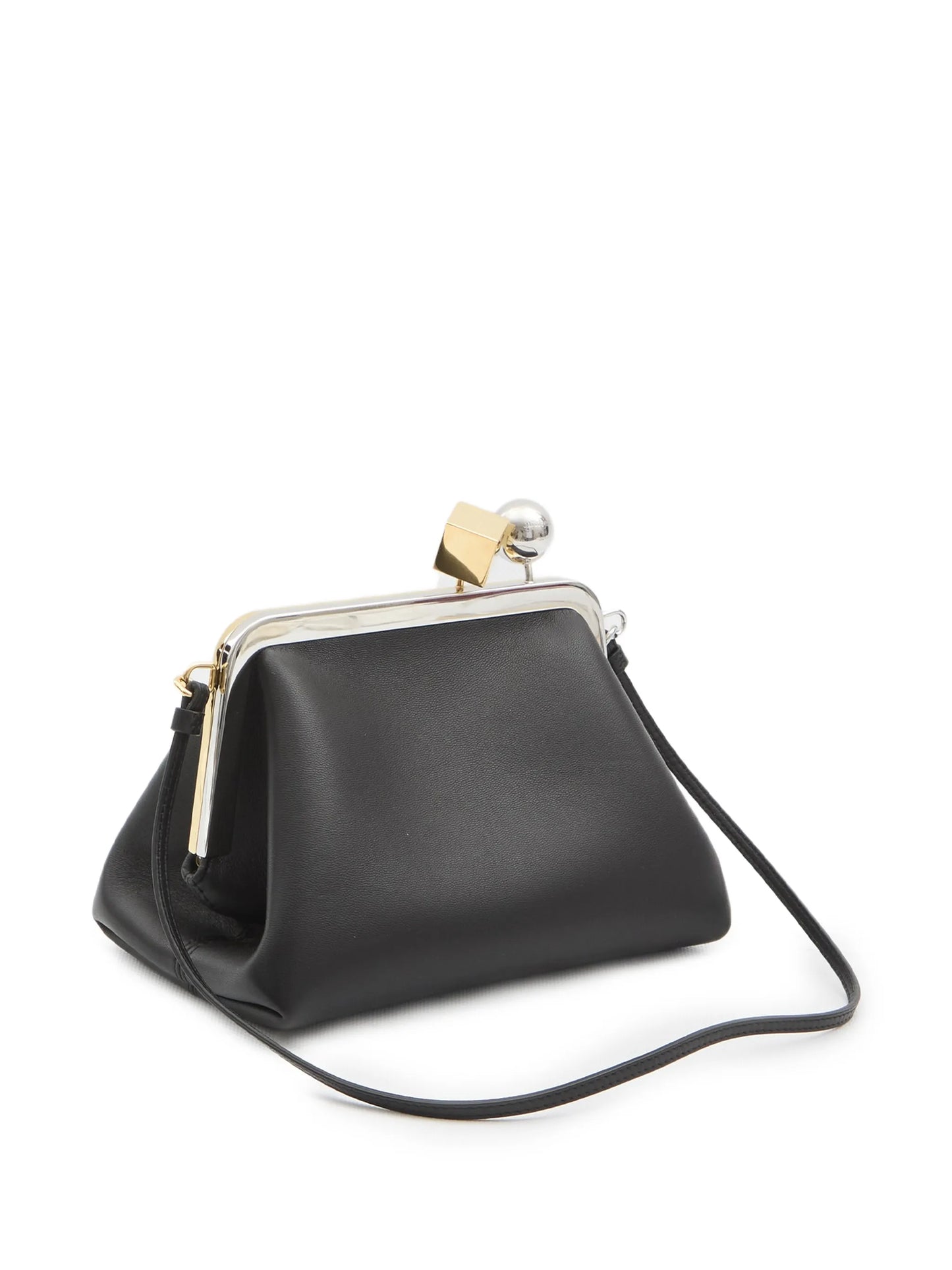 small  Le Berlingot leather clutch bag