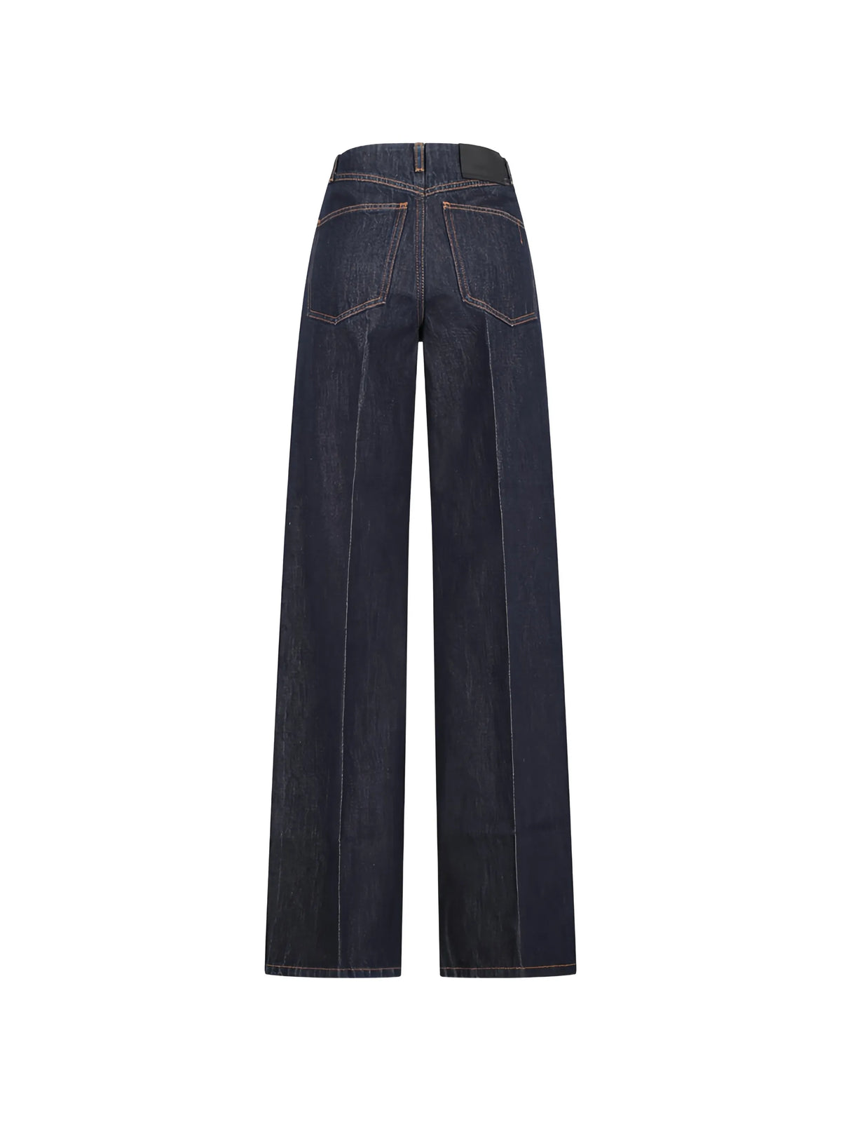 oversized low-rise trousers