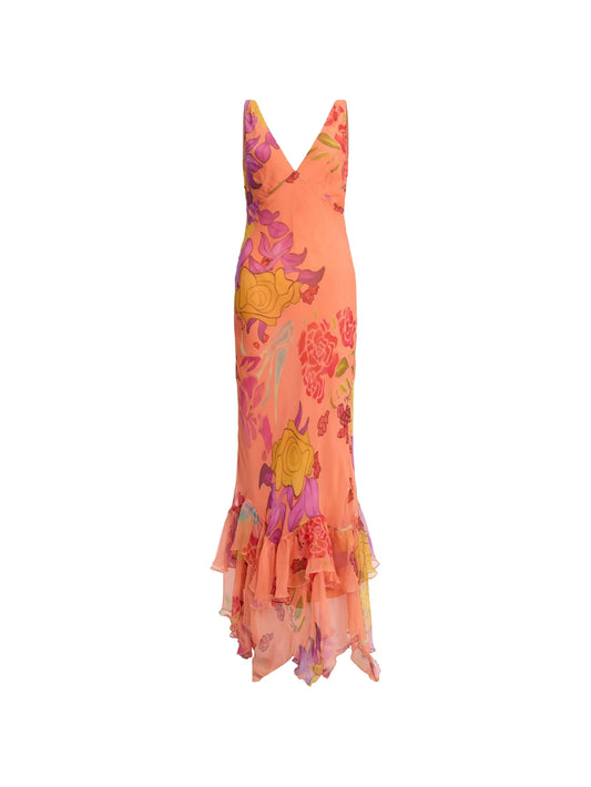 Guava Flores maxi dress