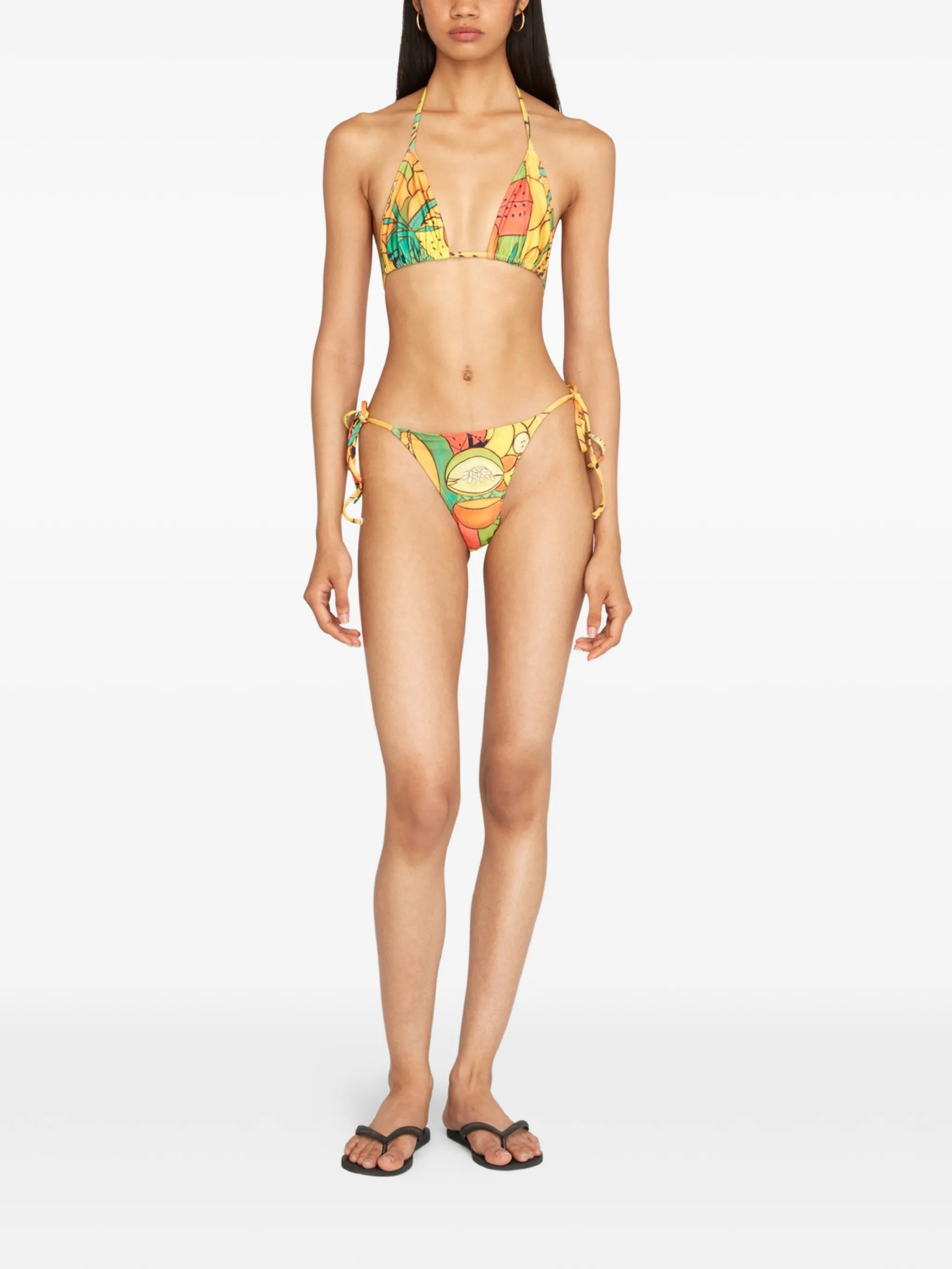 Frutas triangle bikini bottom