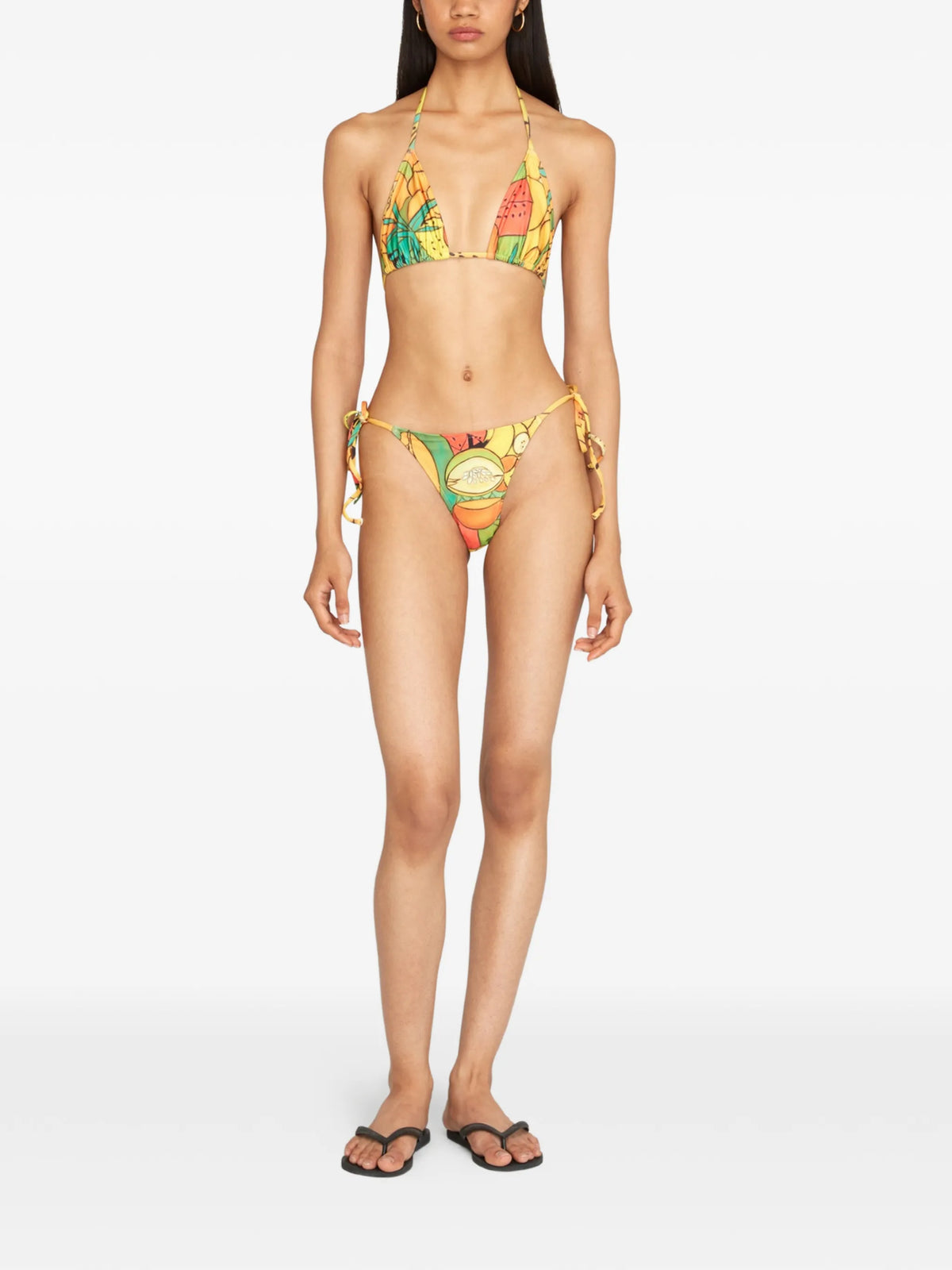 Frutas triangle bikini bottom