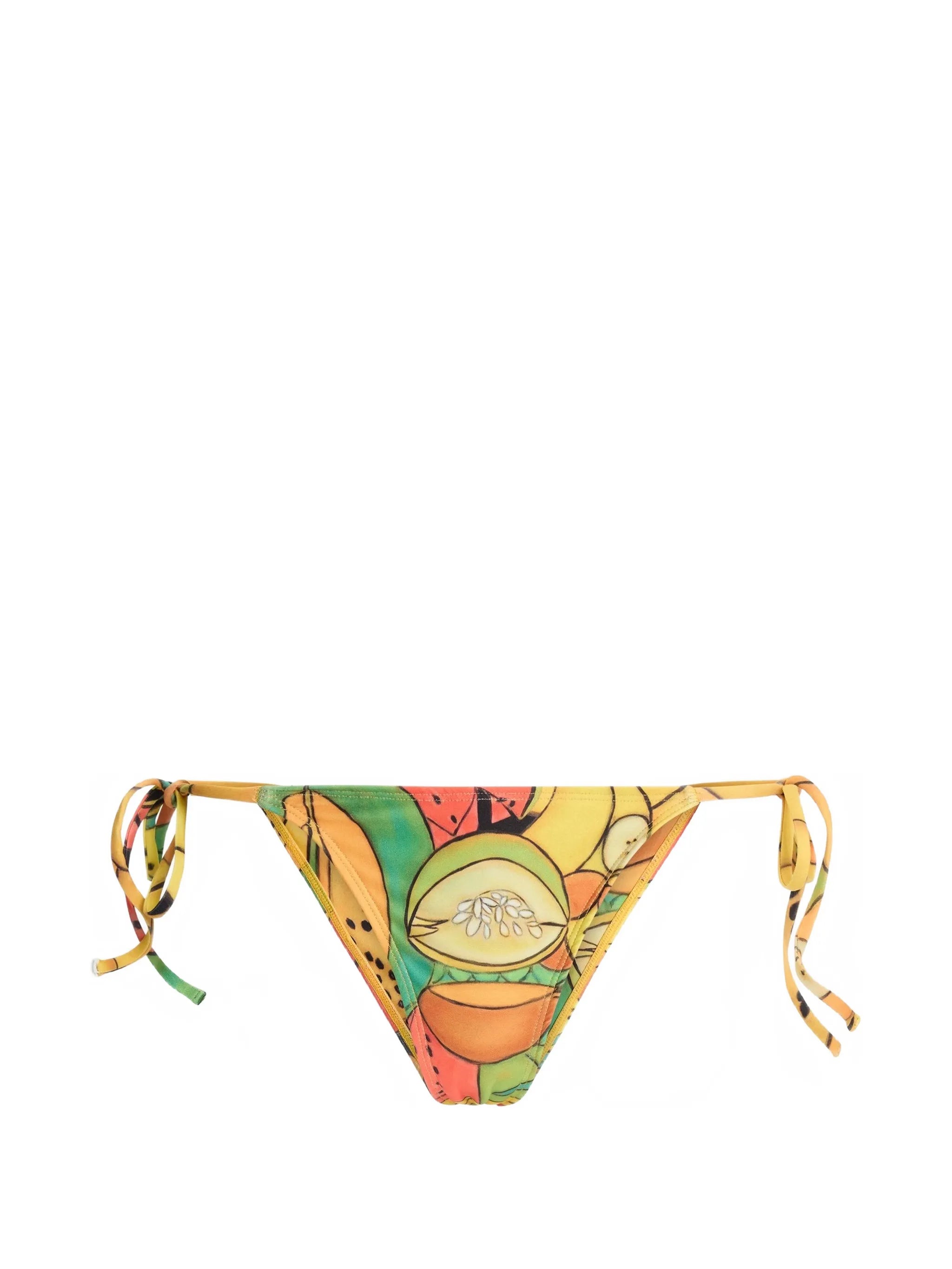 Frutas triangle bikini bottom