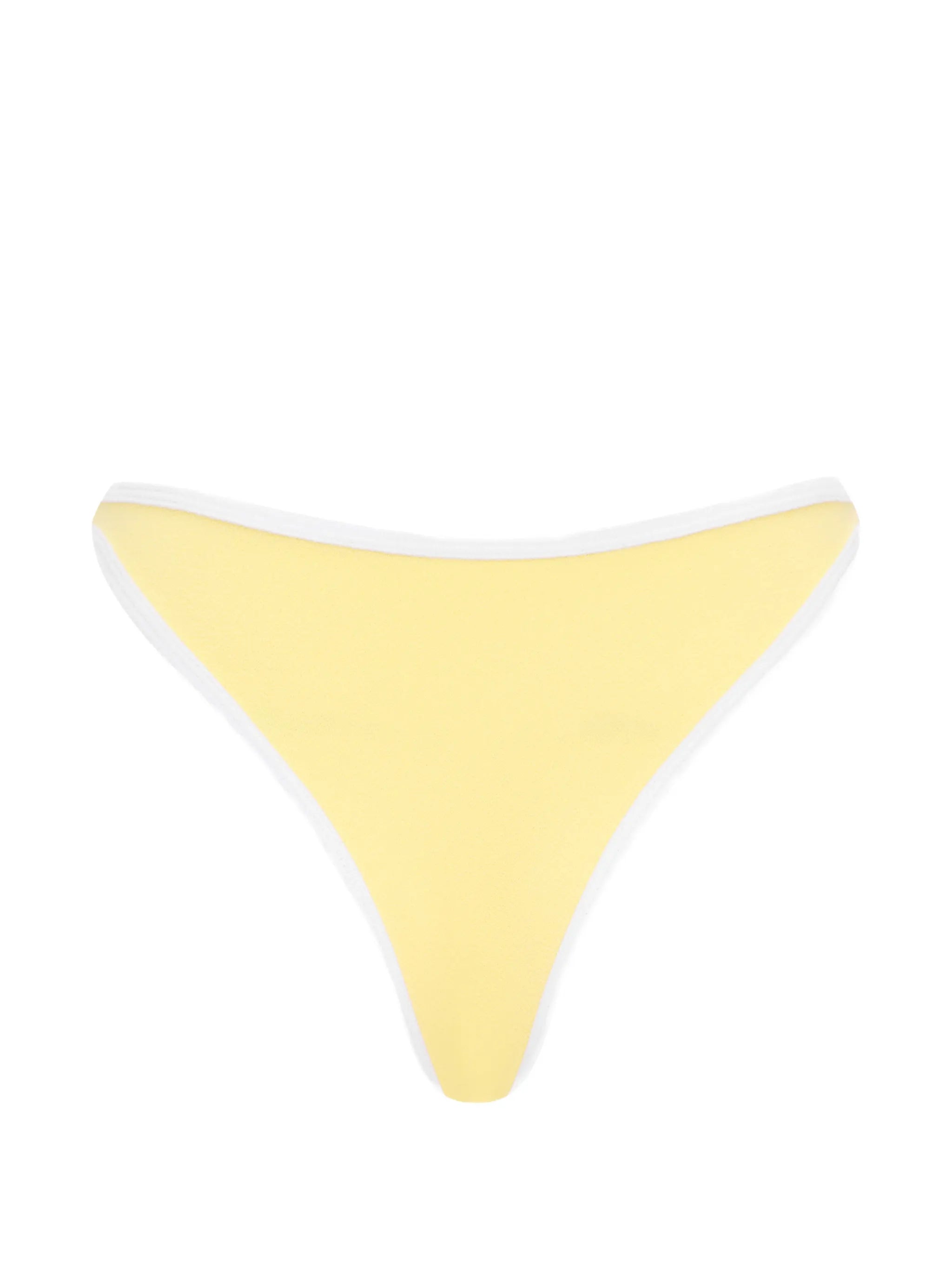 Hailey piped bikini bottoms