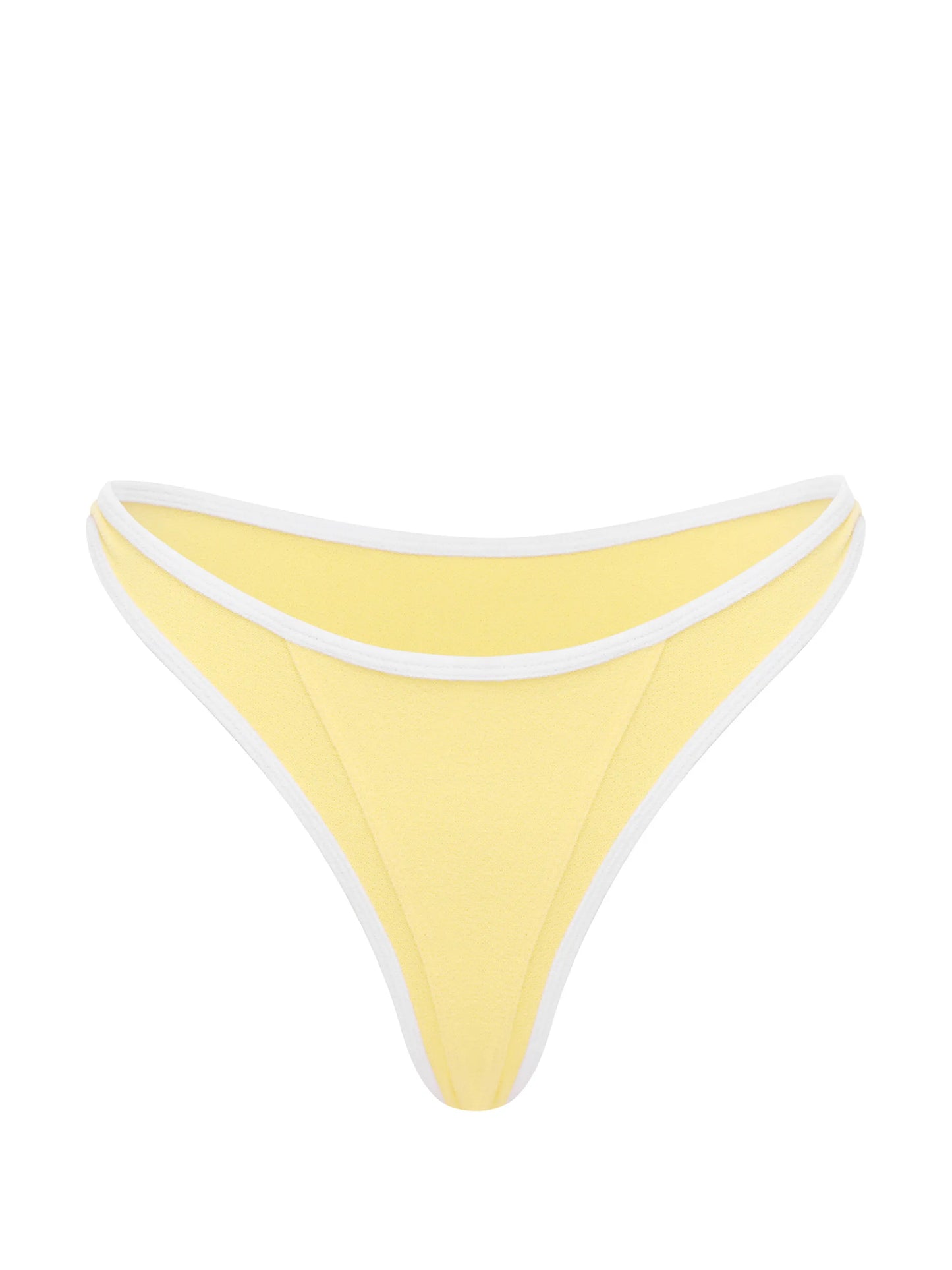 Hailey piped bikini bottoms