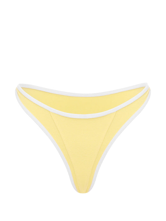 Hailey piped bikini bottoms