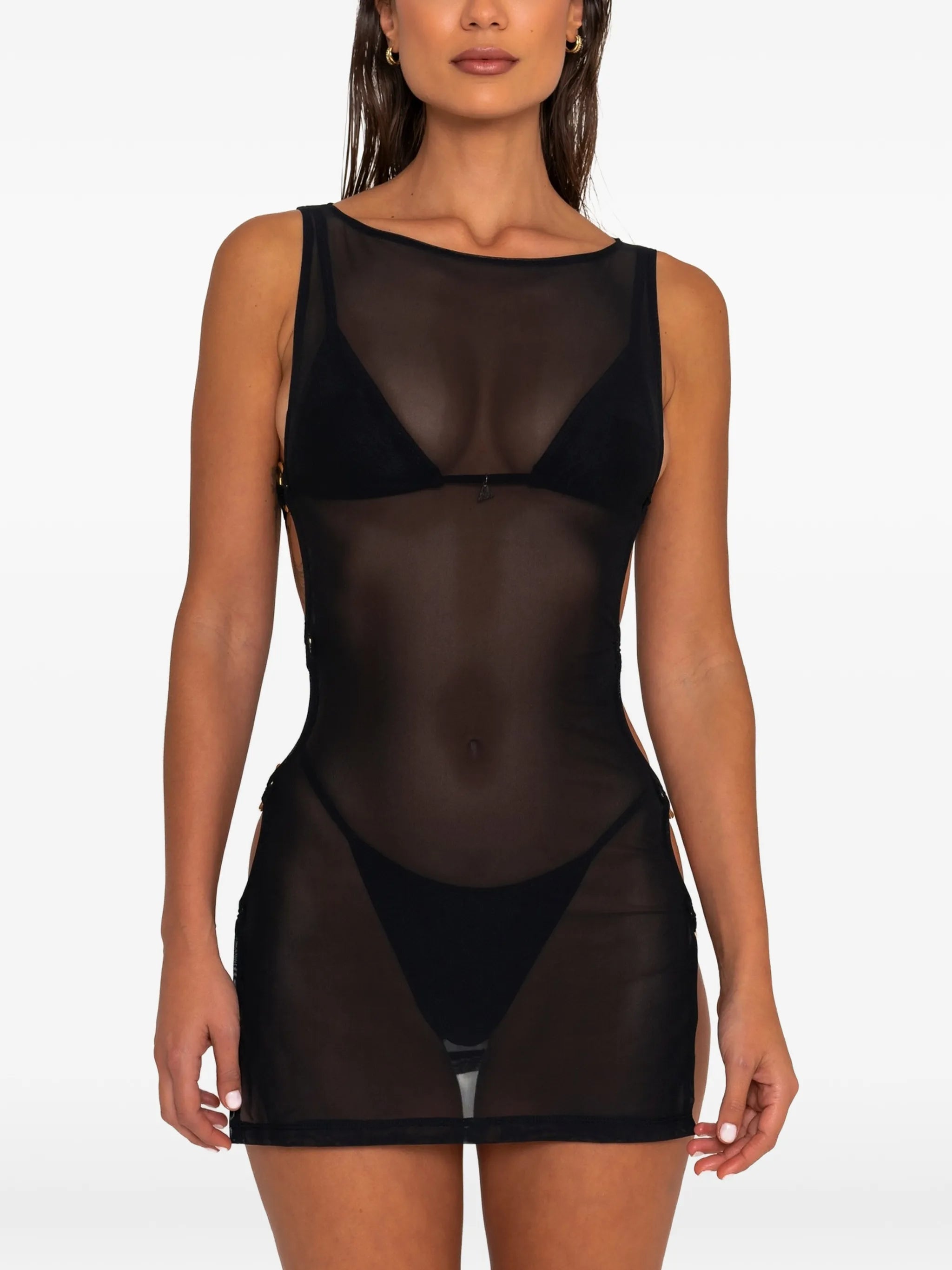 Moana mesh beach cover up
