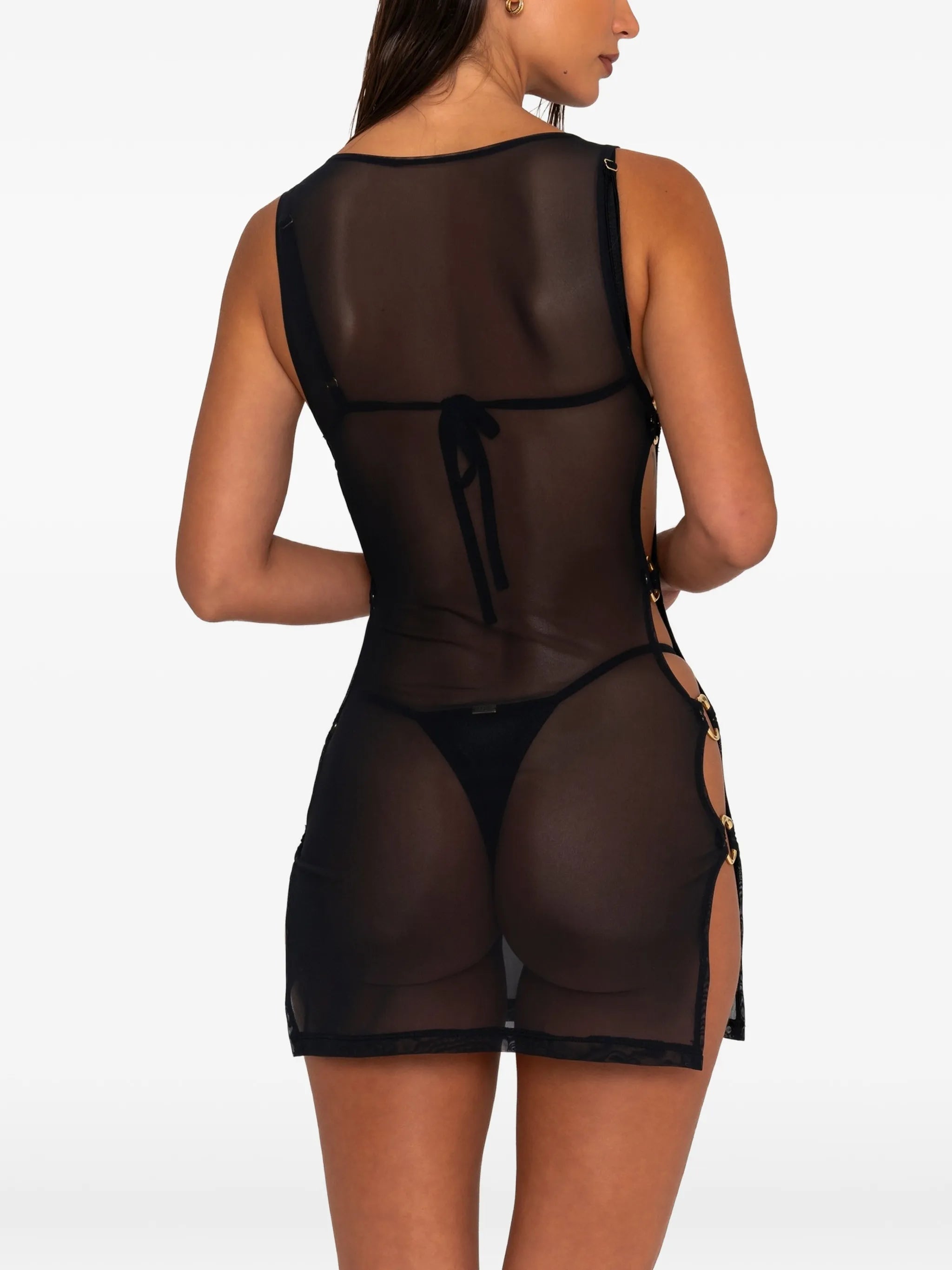 Moana mesh beach cover up