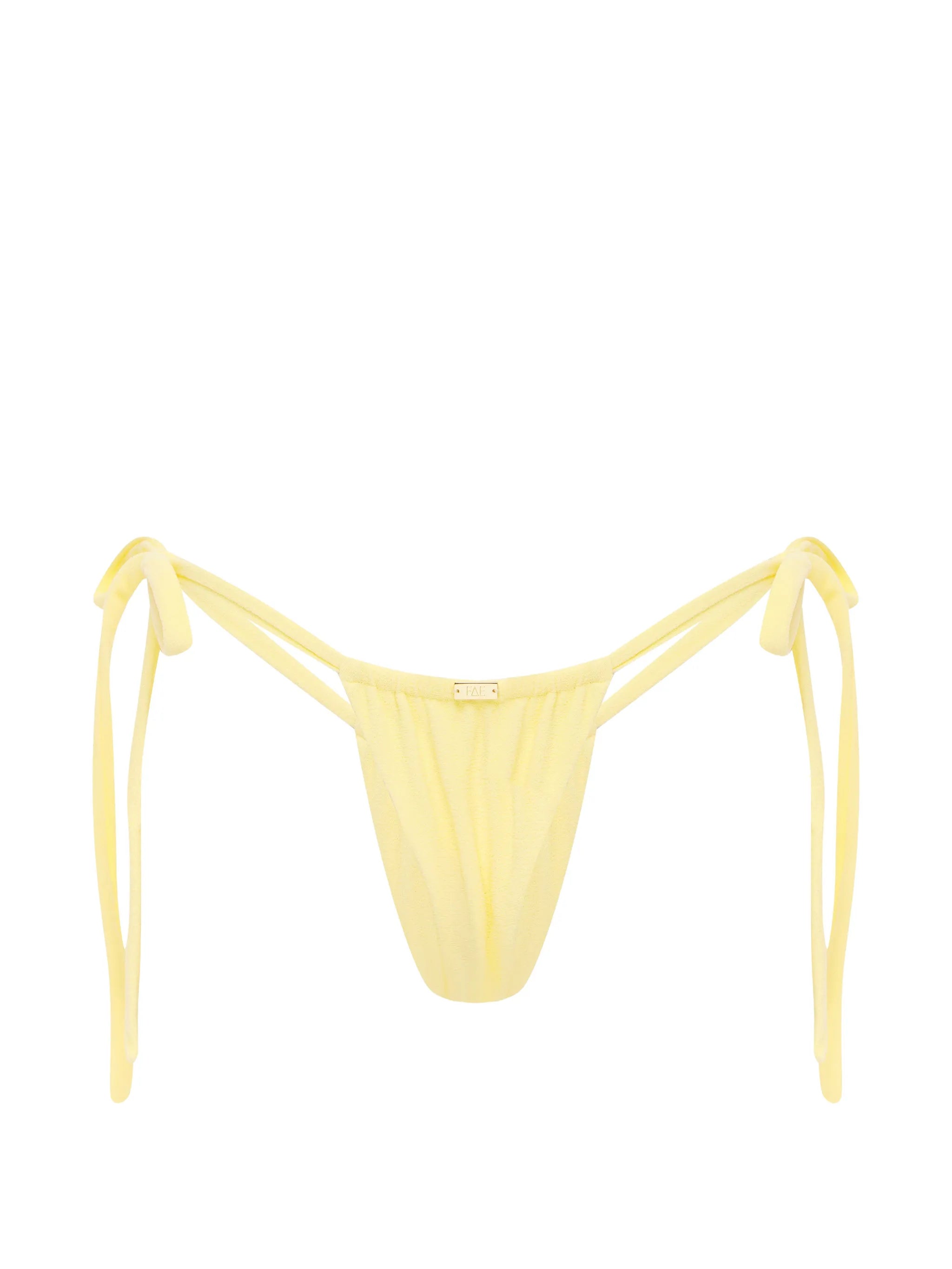 Birdie tie-side bikini bottoms
