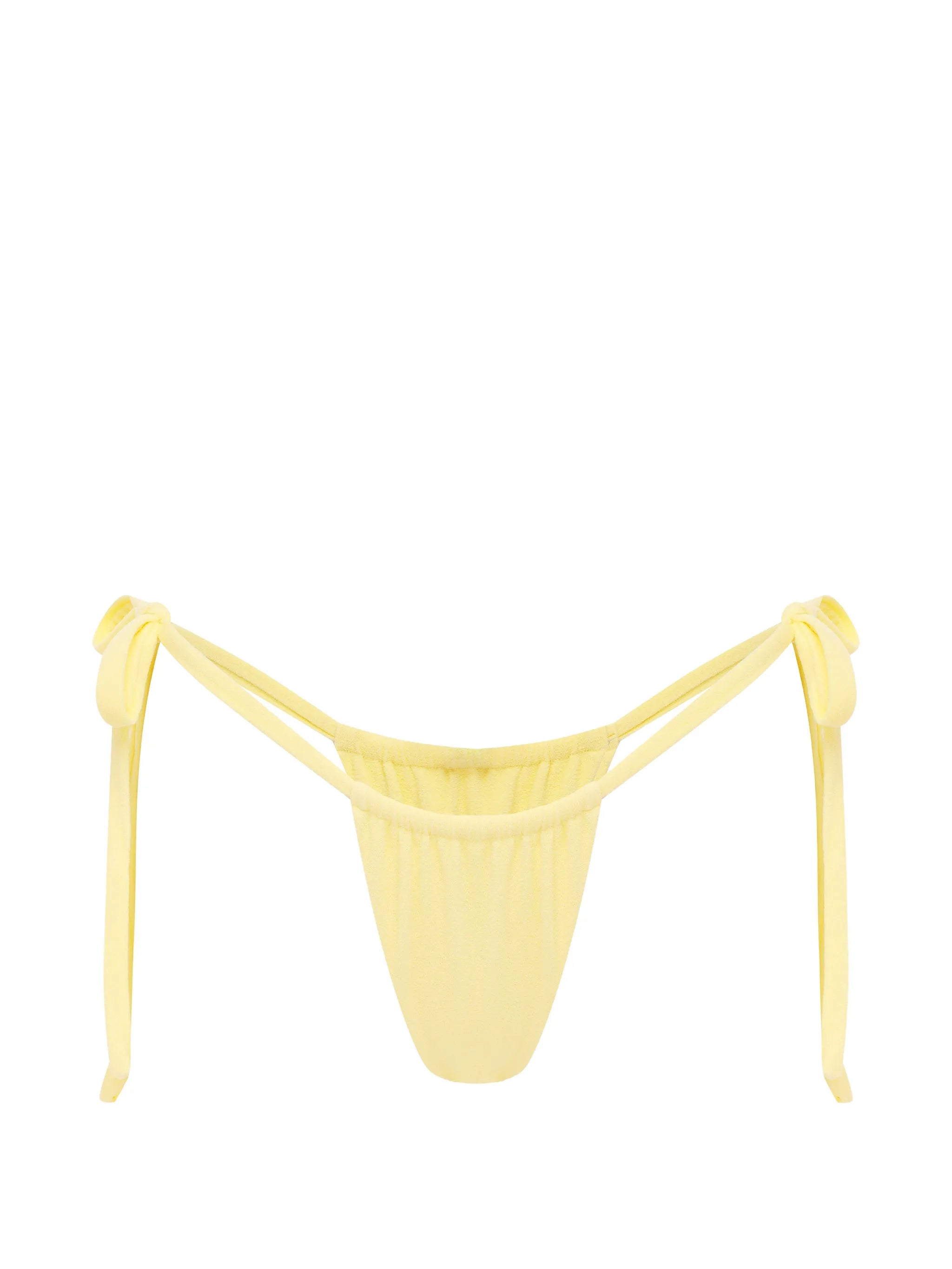 Birdie tie-side bikini bottoms