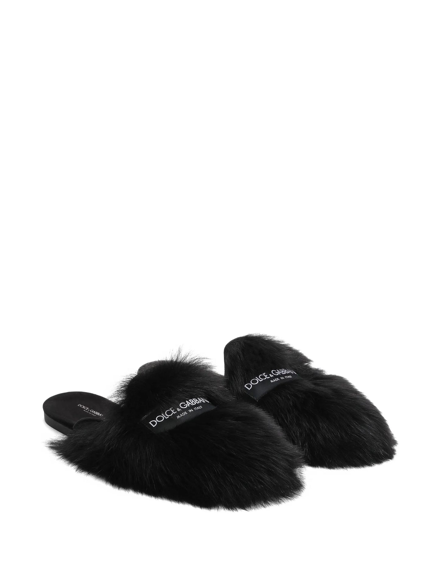 fur mules