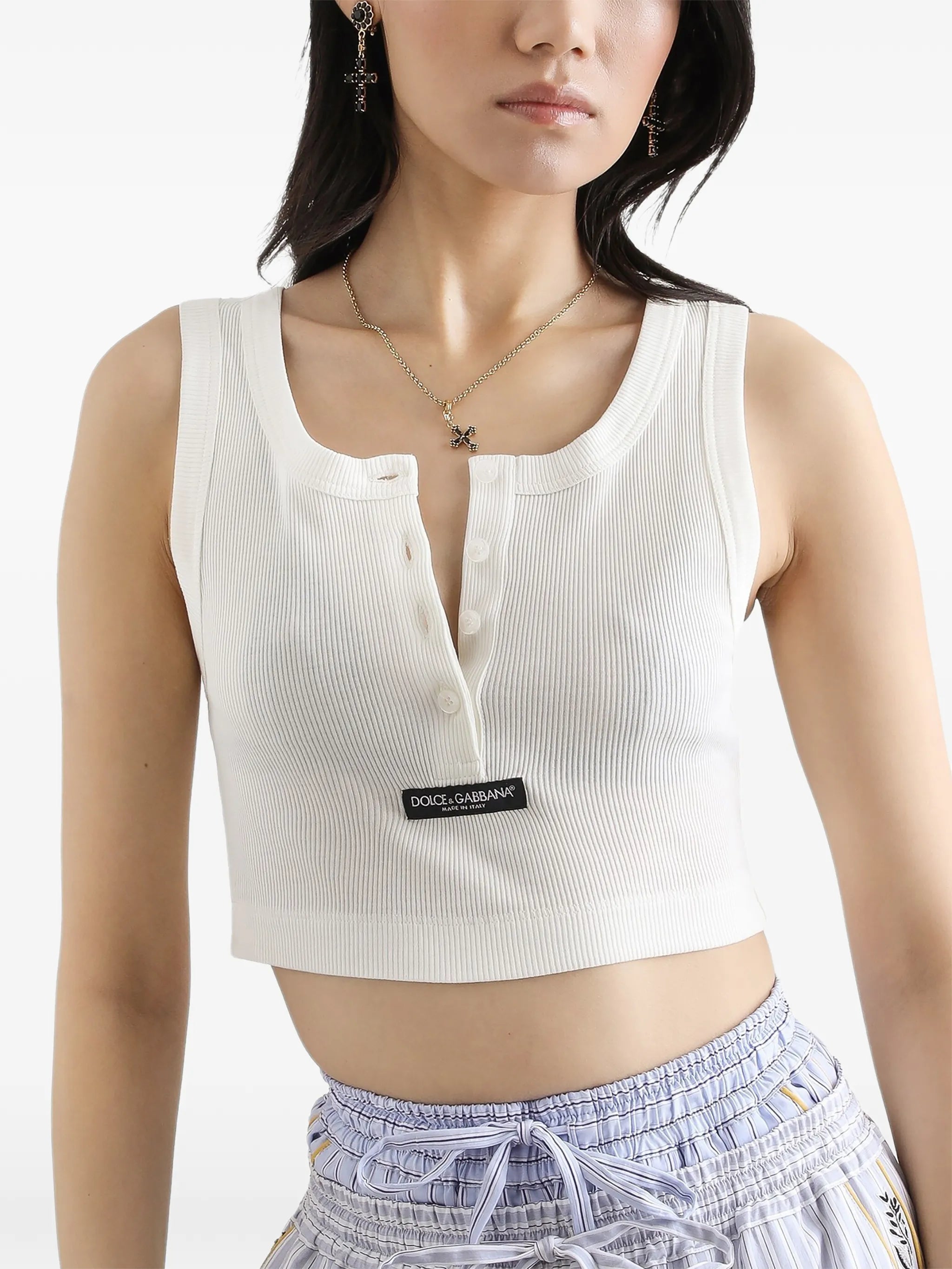 ribbed tank top