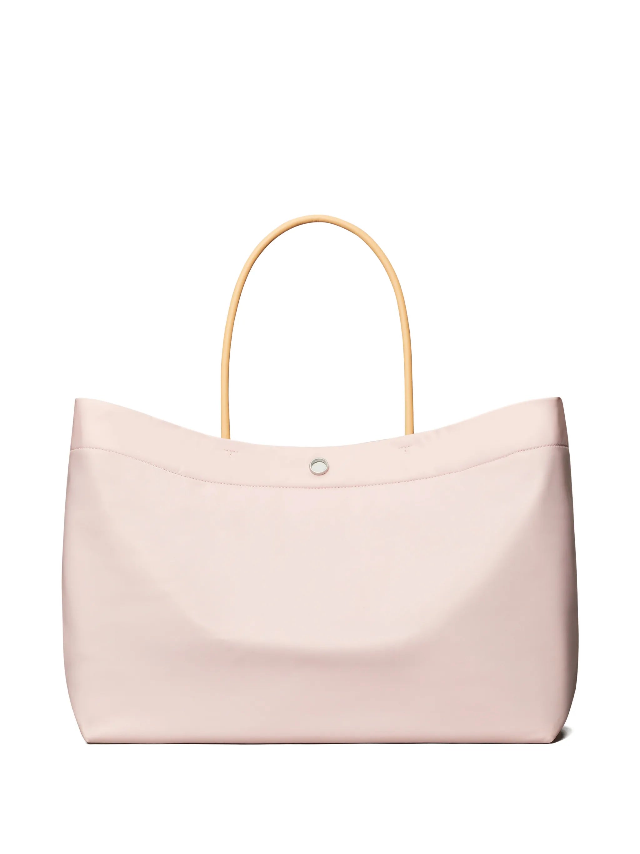 logo-appliqué tote bag