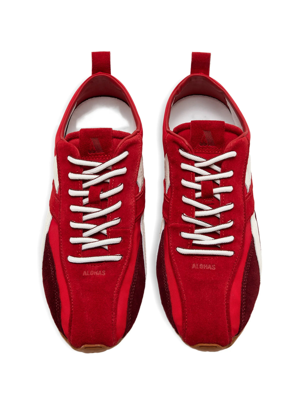 TB.304 panelled lace-up sneakers