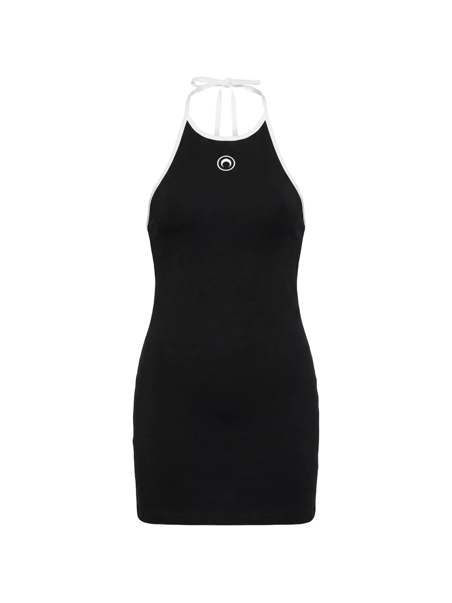 moon-logo jersey dress