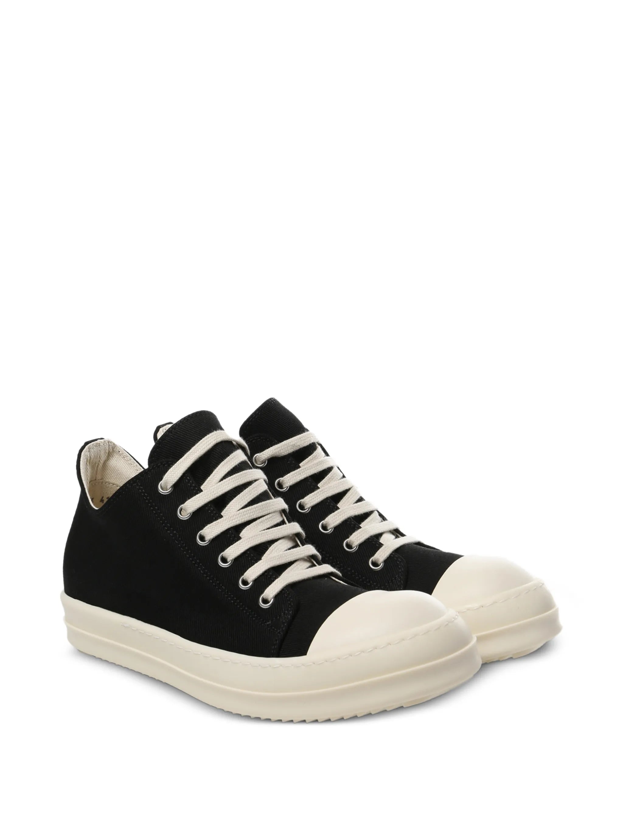 Temple low sneaks in 13oz overdyed denim
