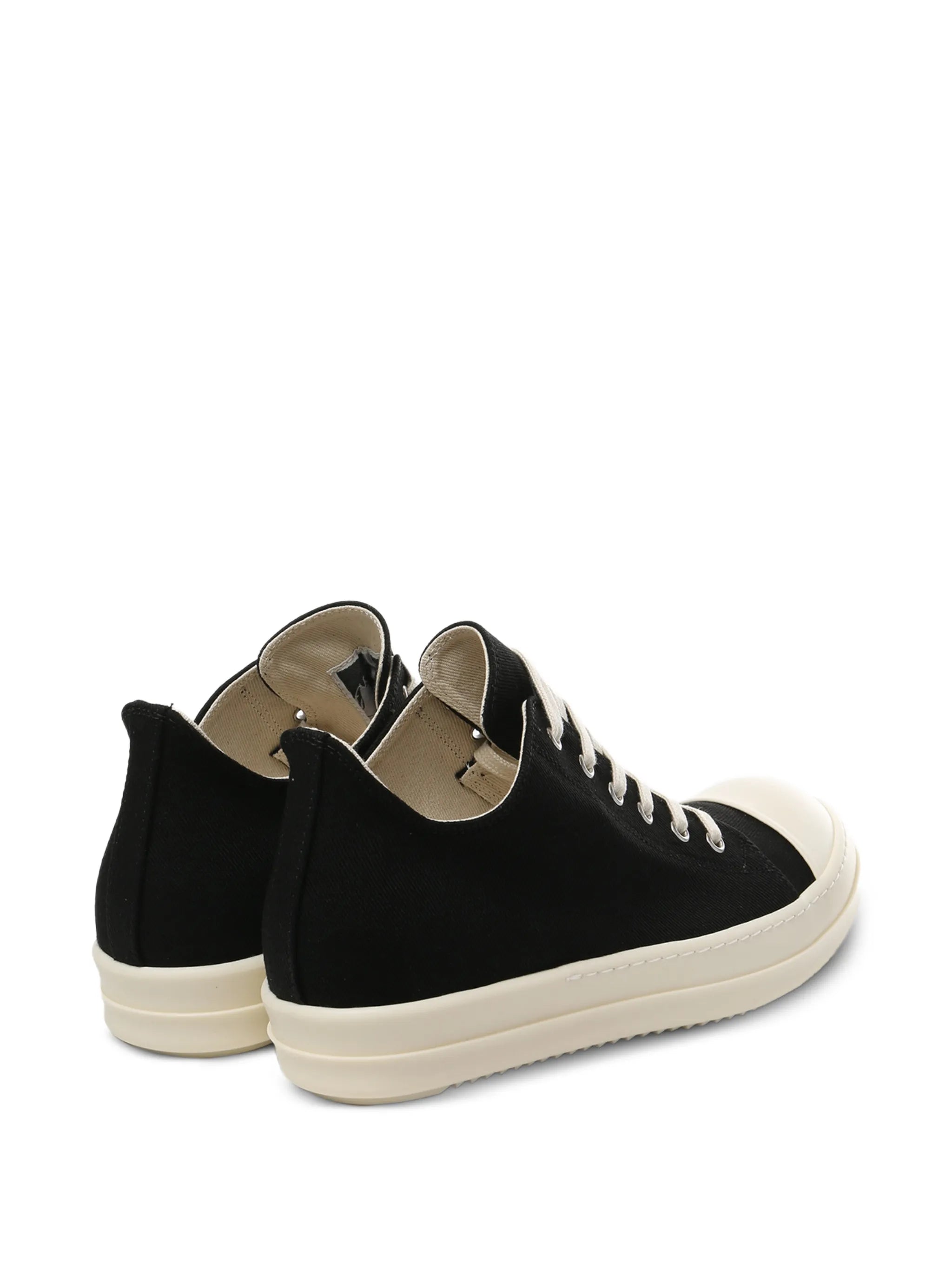 Temple low sneaks in 13oz overdyed denim