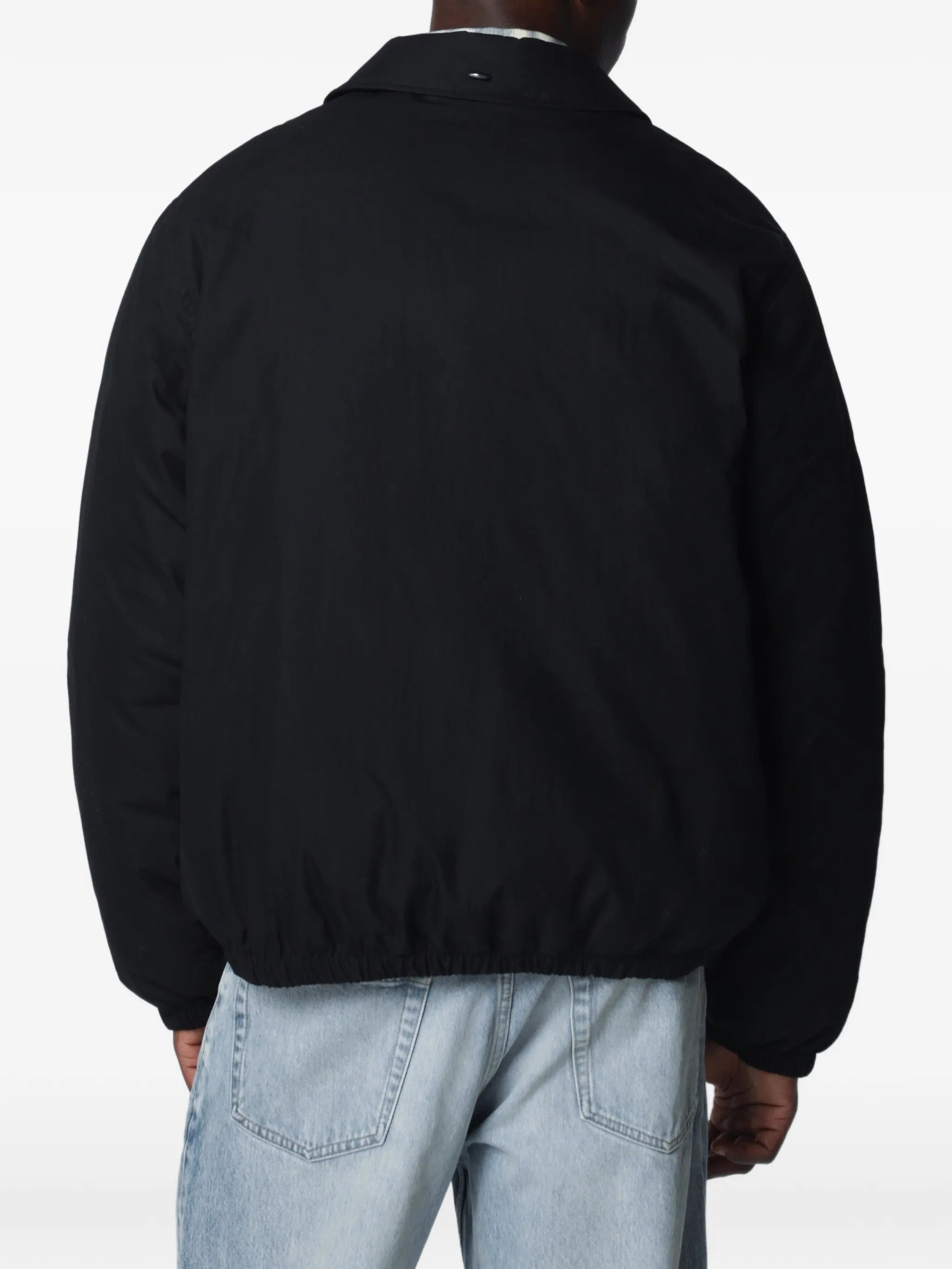 collared puffa jacket