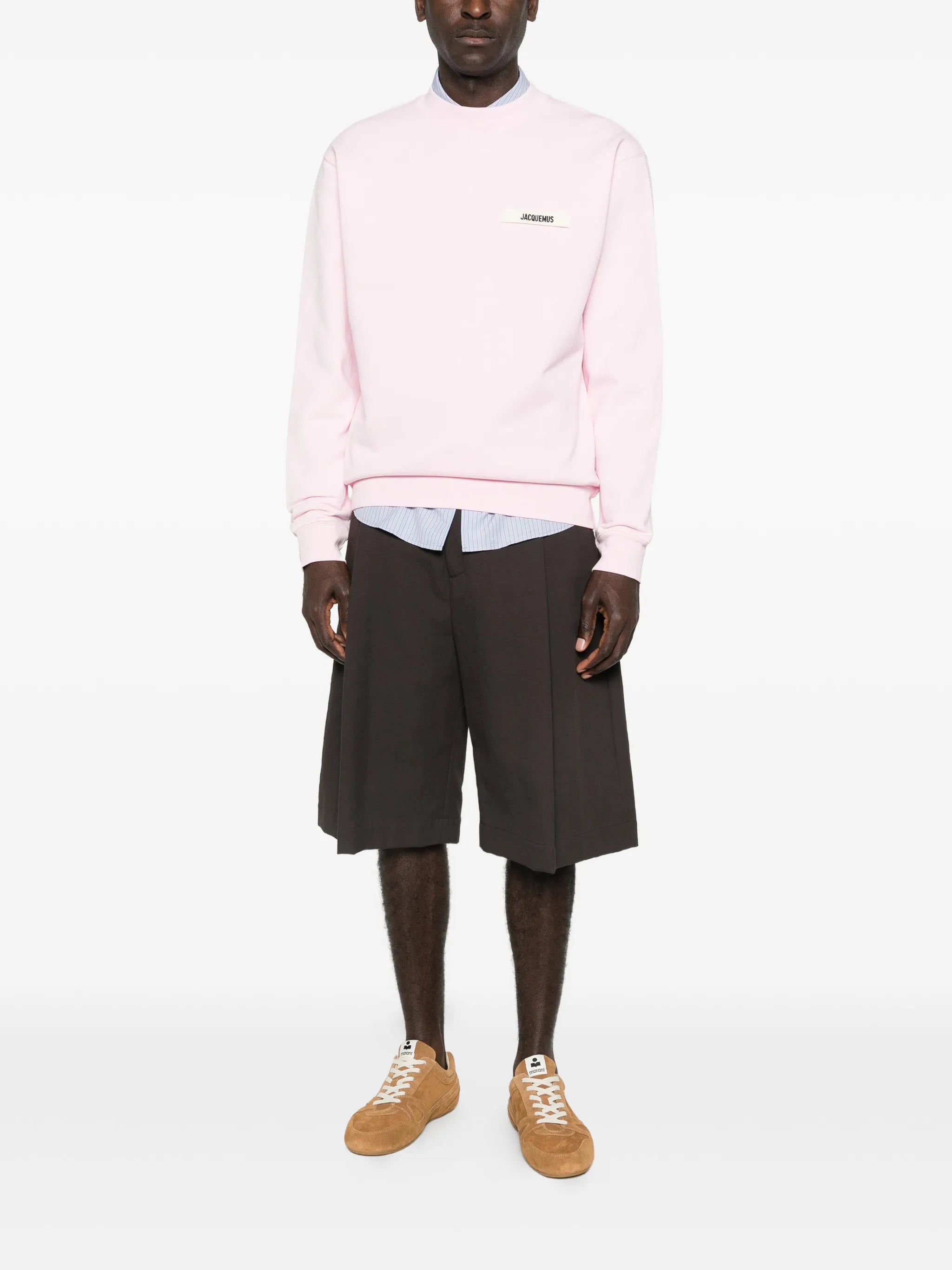 logo-patch sweatshirt