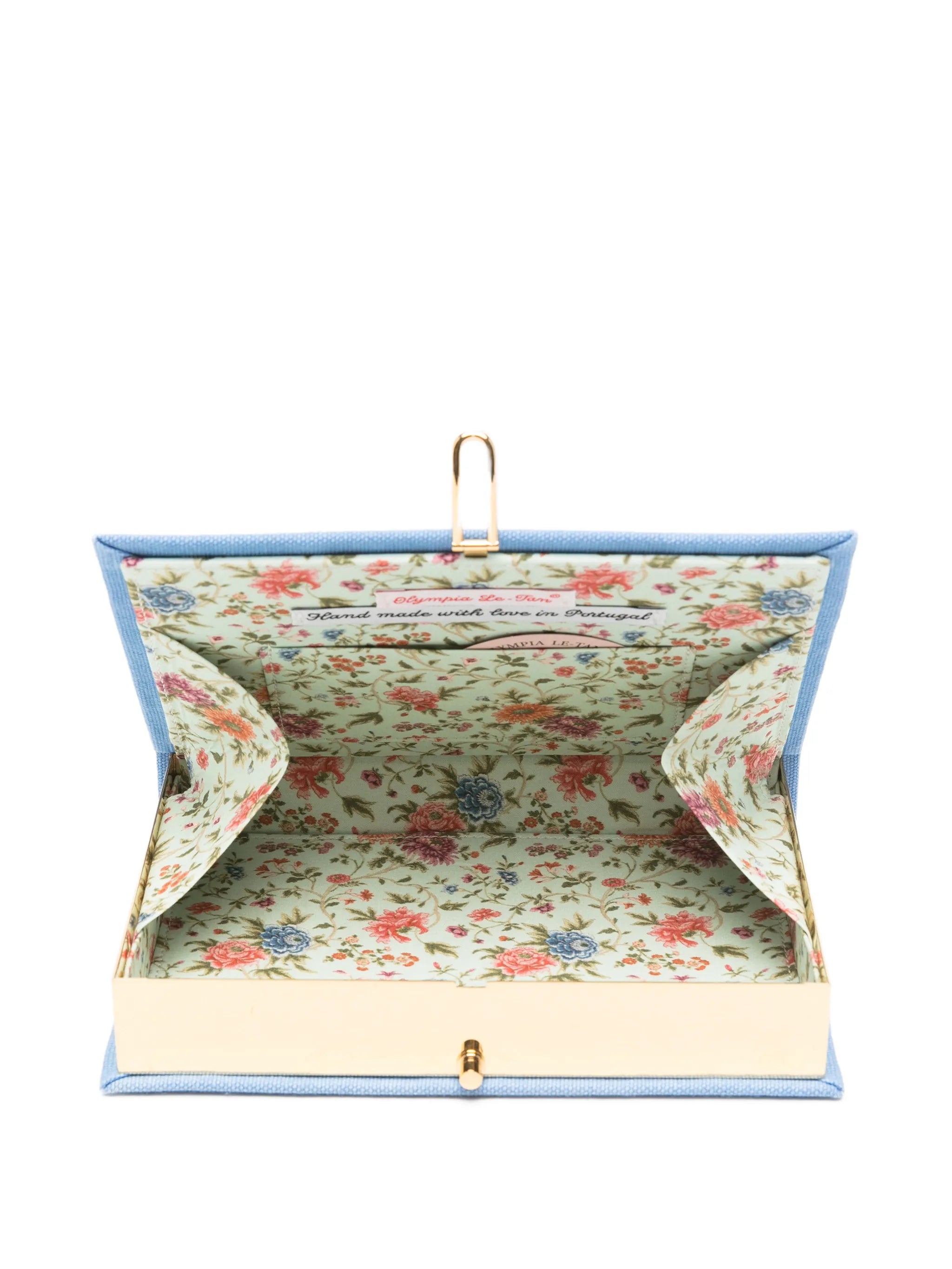 Les Inséparables parables embroidered clutch bags