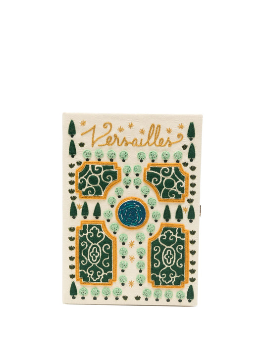 Versailles embroidered clutch bag