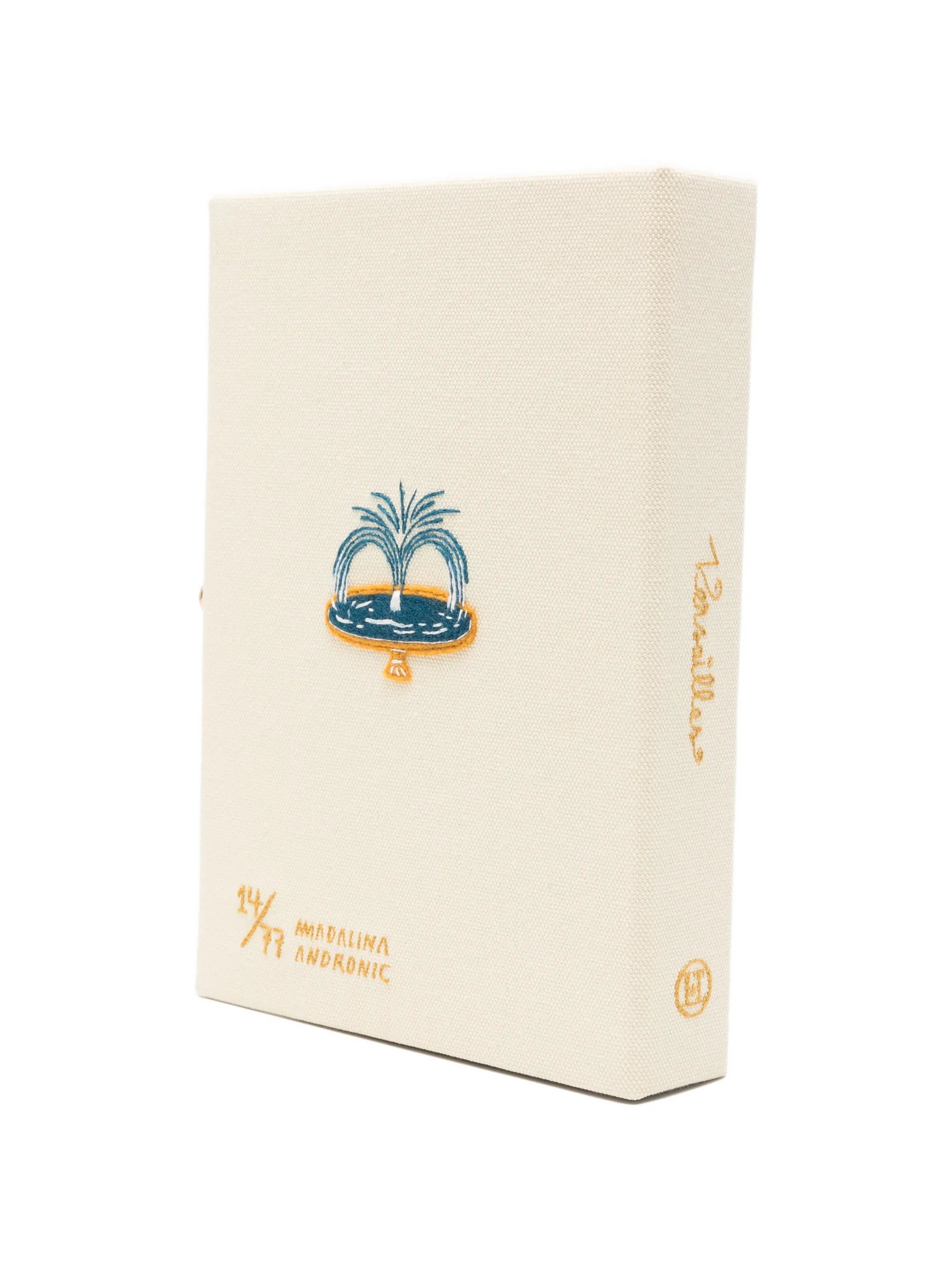 Versailles embroidered clutch bag