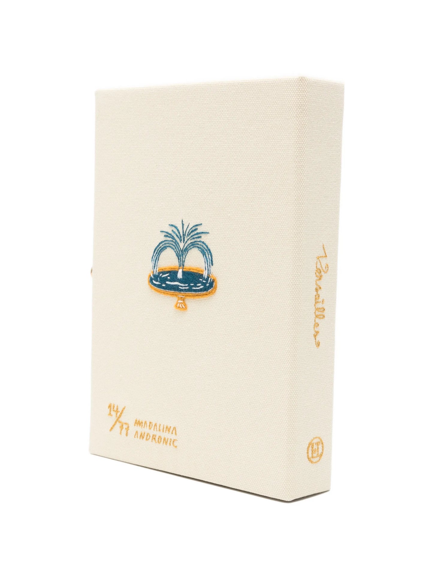 Versailles embroidered clutch bag