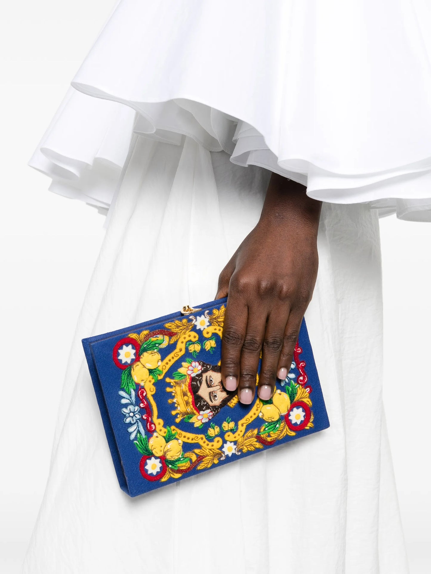 Sicilian Legends clutch bag